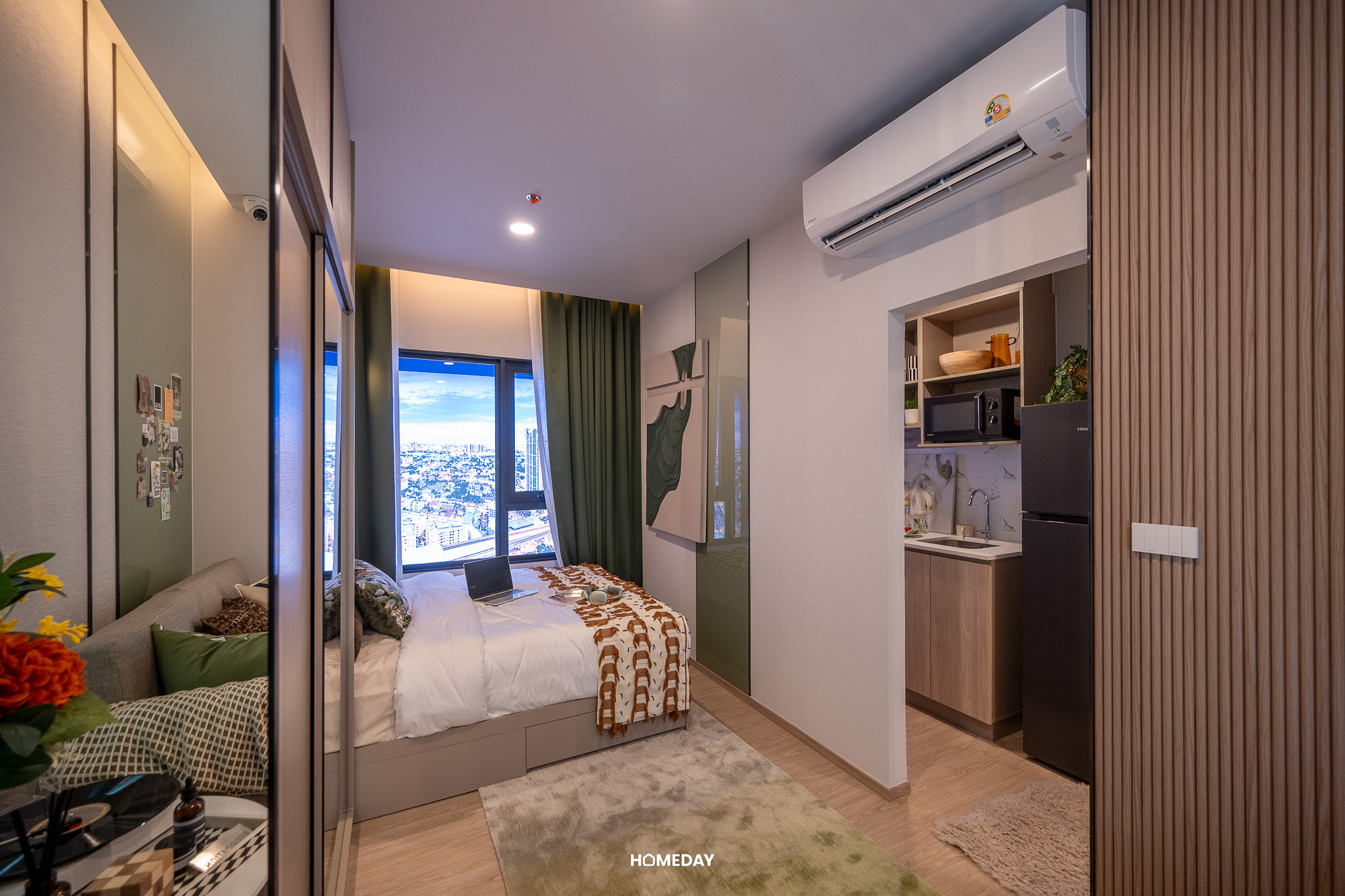 STARVIEW MRT TIWANON — แบบห้อง : STUDIO