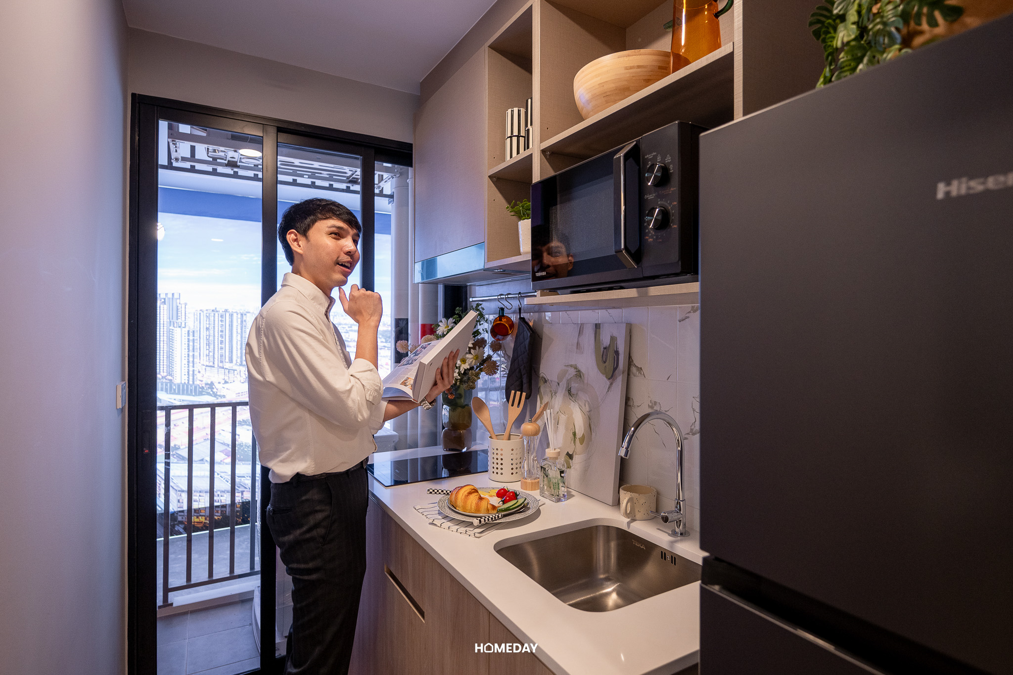 STARVIEW MRT TIWANON — แบบห้อง : STUDIO