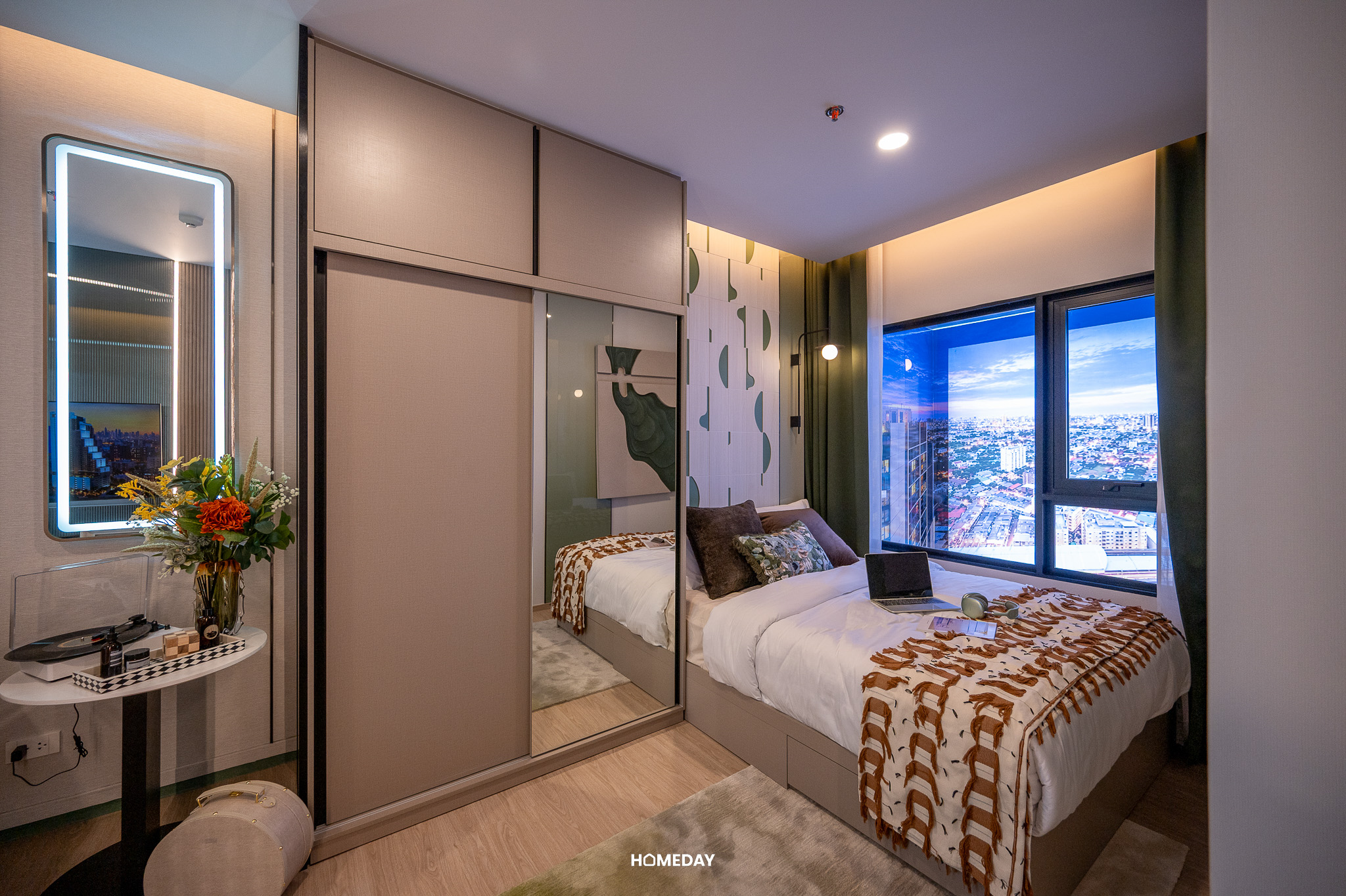 STARVIEW MRT TIWANON — แบบห้อง : STUDIO