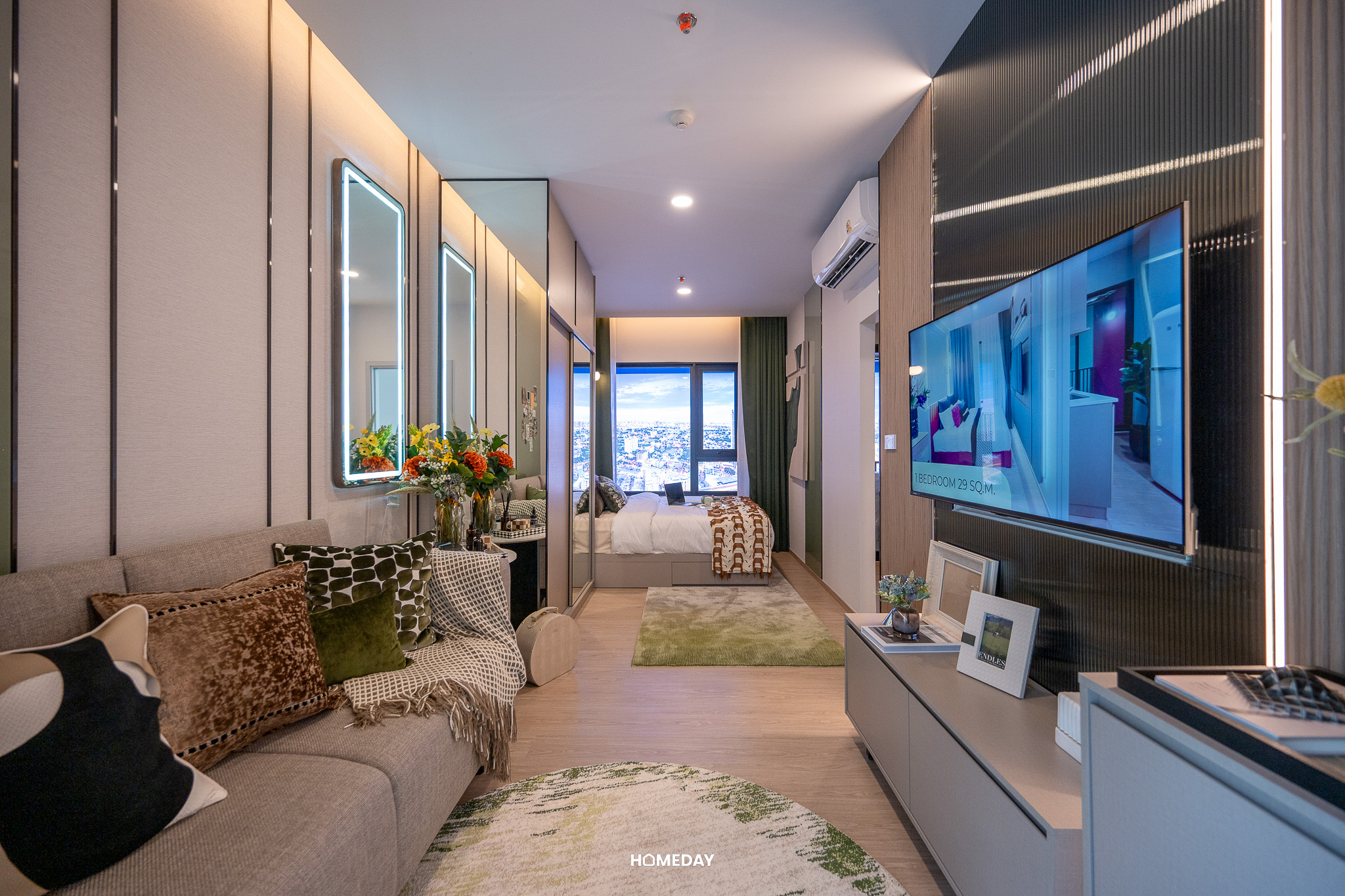 STARVIEW MRT TIWANON — แบบห้อง : STUDIO