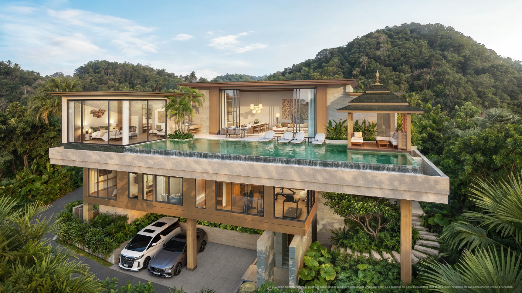 Villa Kamala ในโครงการแนชเชอแรล กมลา