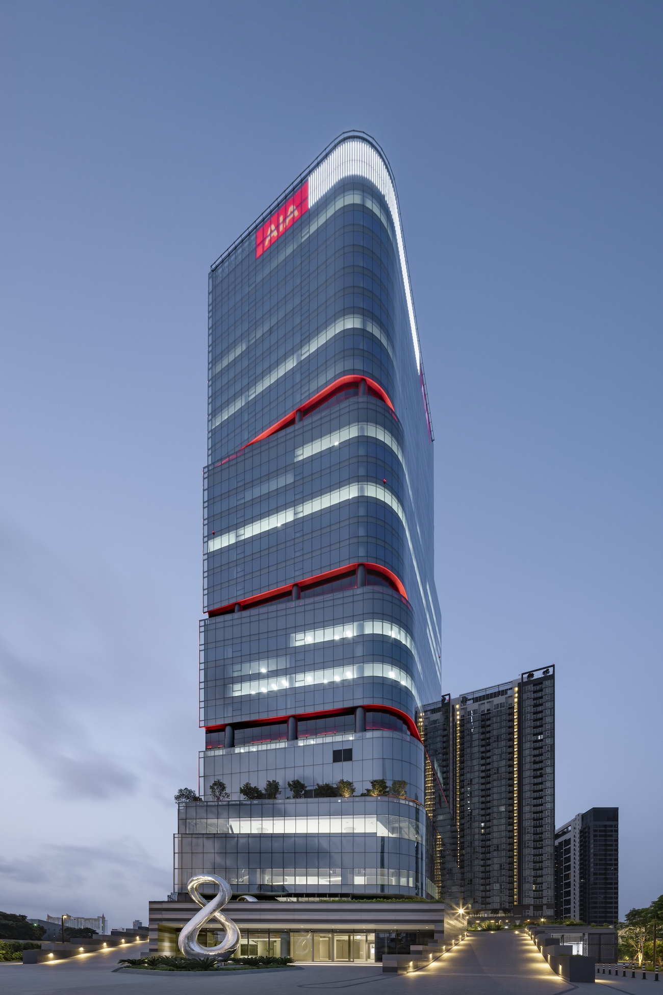 ภาพภายนอกอาคาร AIA Connect