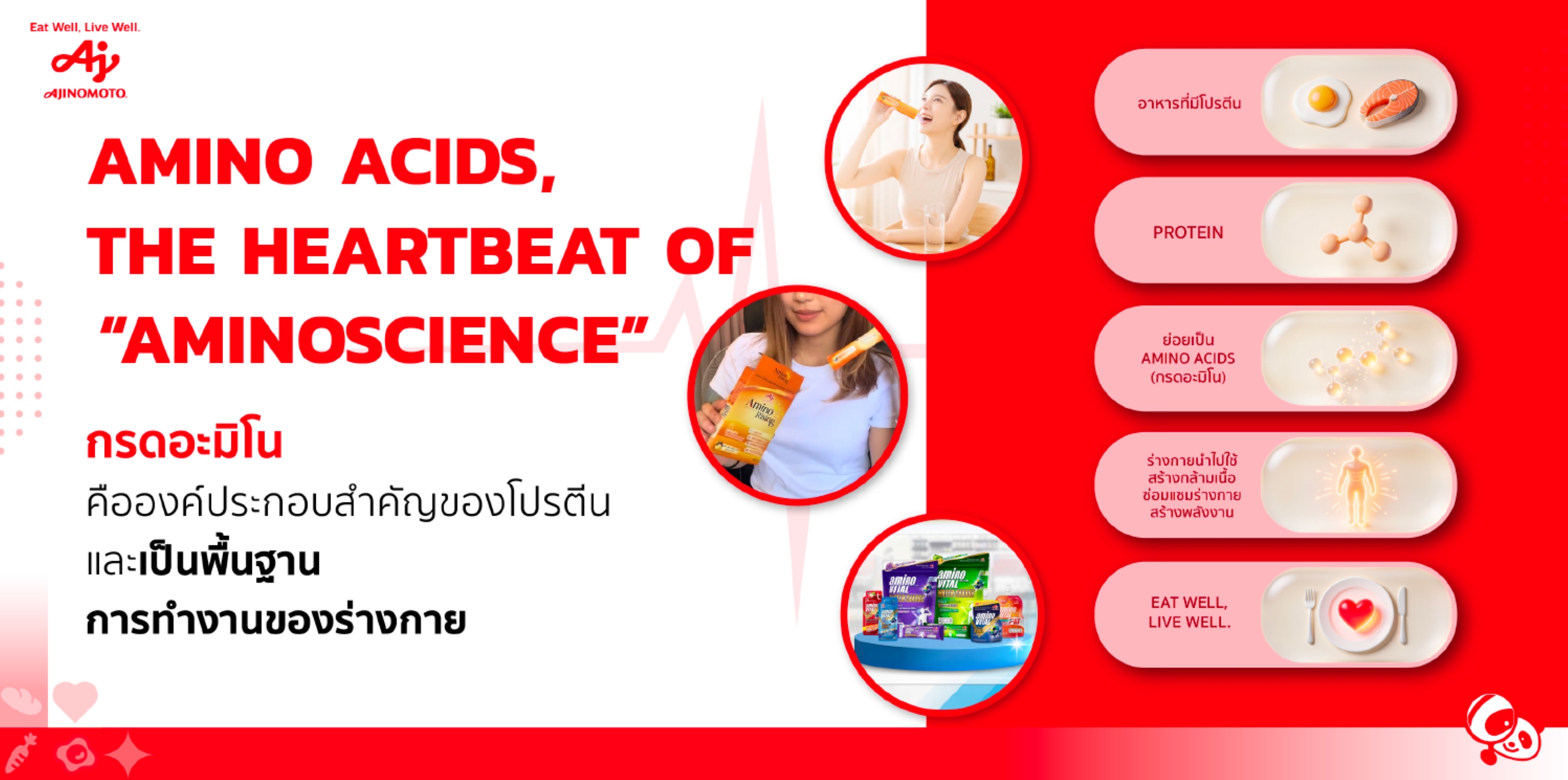 ภาพนำเสนอข้อมูลจากงาน The Heartbeat