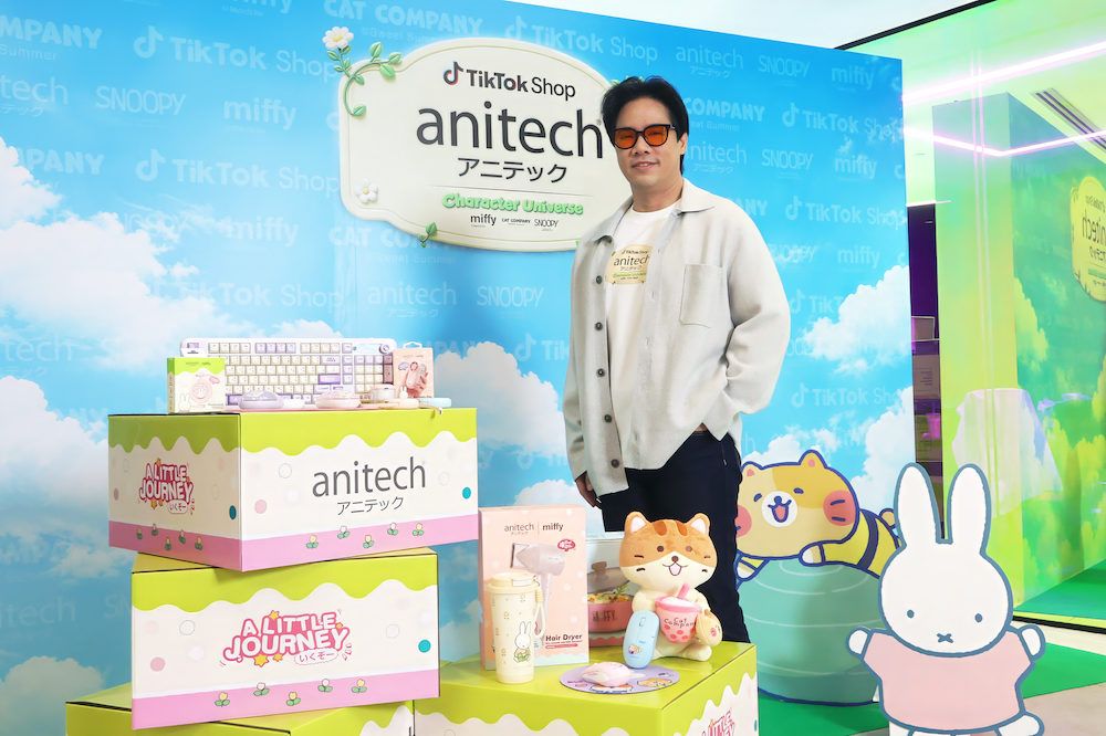 คุณโธมัส-พิชเยนทร์ หงษ์ภักดี ประธานเจ้าหน้าที่บริหาร บริษัท สมาร์ท ไอดี กรุ๊ป จำกัด เจ้าของแบรนด์ anitech