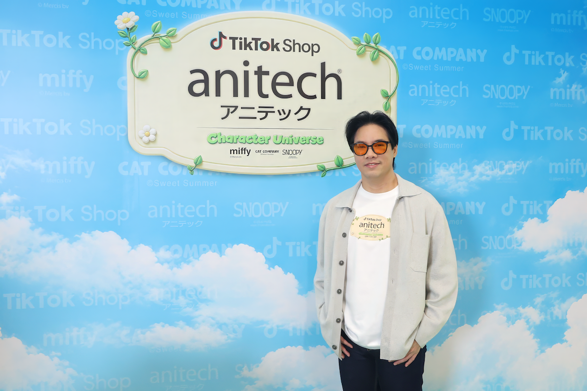 คุณโธมัส-พิชเยนทร์ หงษ์ภักดี ผู้บริหารแบรนด์ anitech