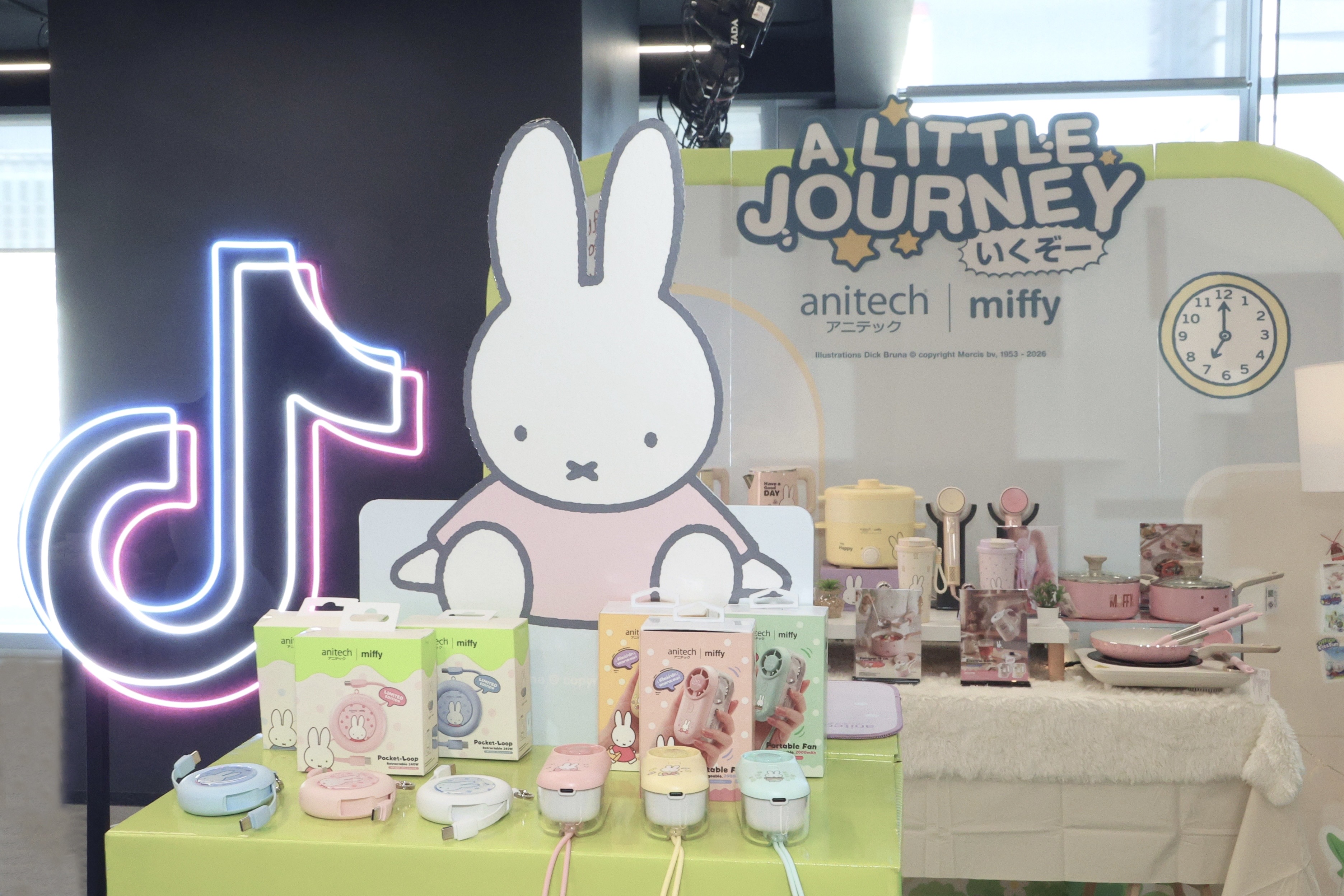 บรรยากาศงานแถลงข่าวความร่วมมือ anitech กับ TikTok Shop