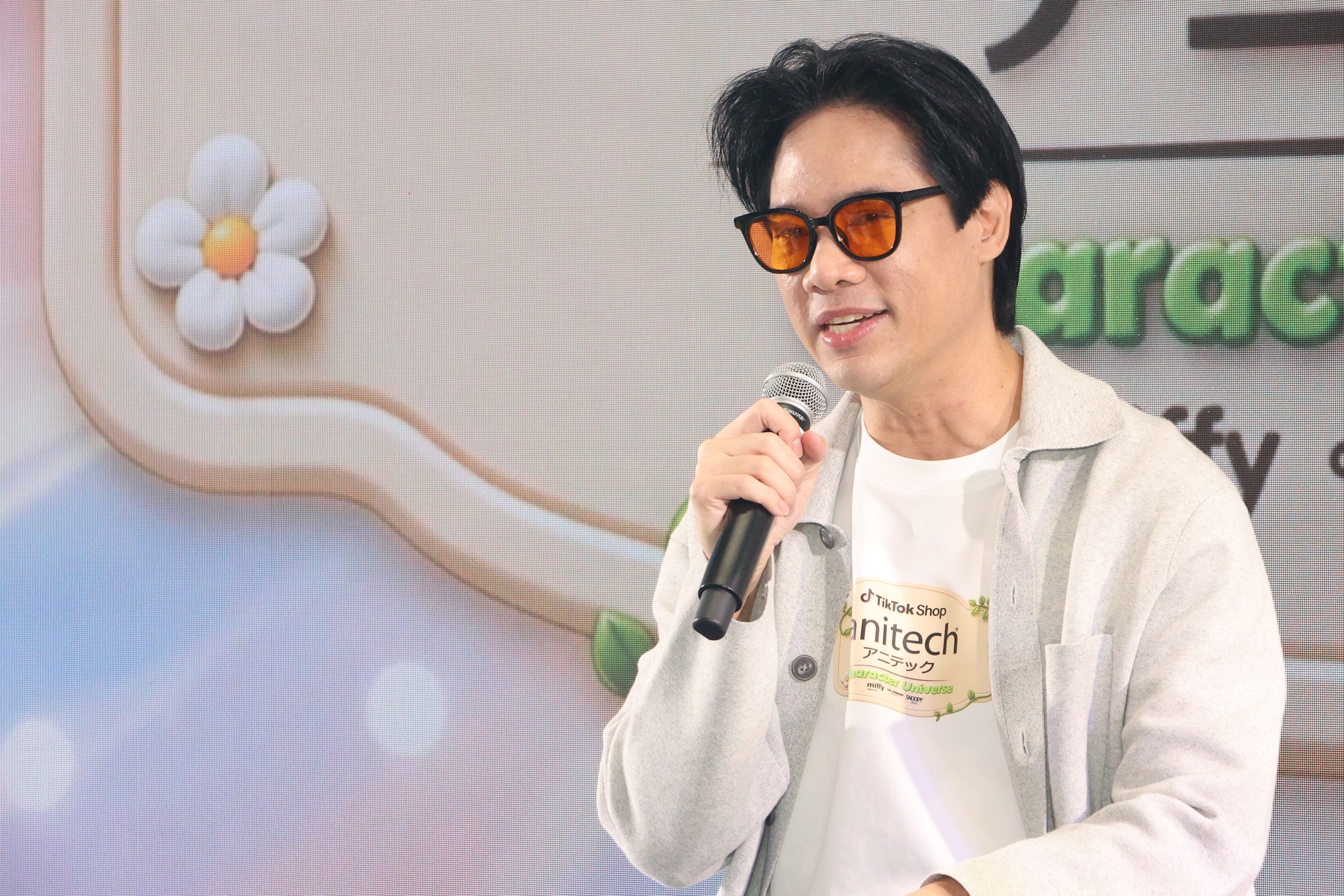ผู้เข้าร่วมงานแถลงข่าว anitech ผนึก TikTok Shop