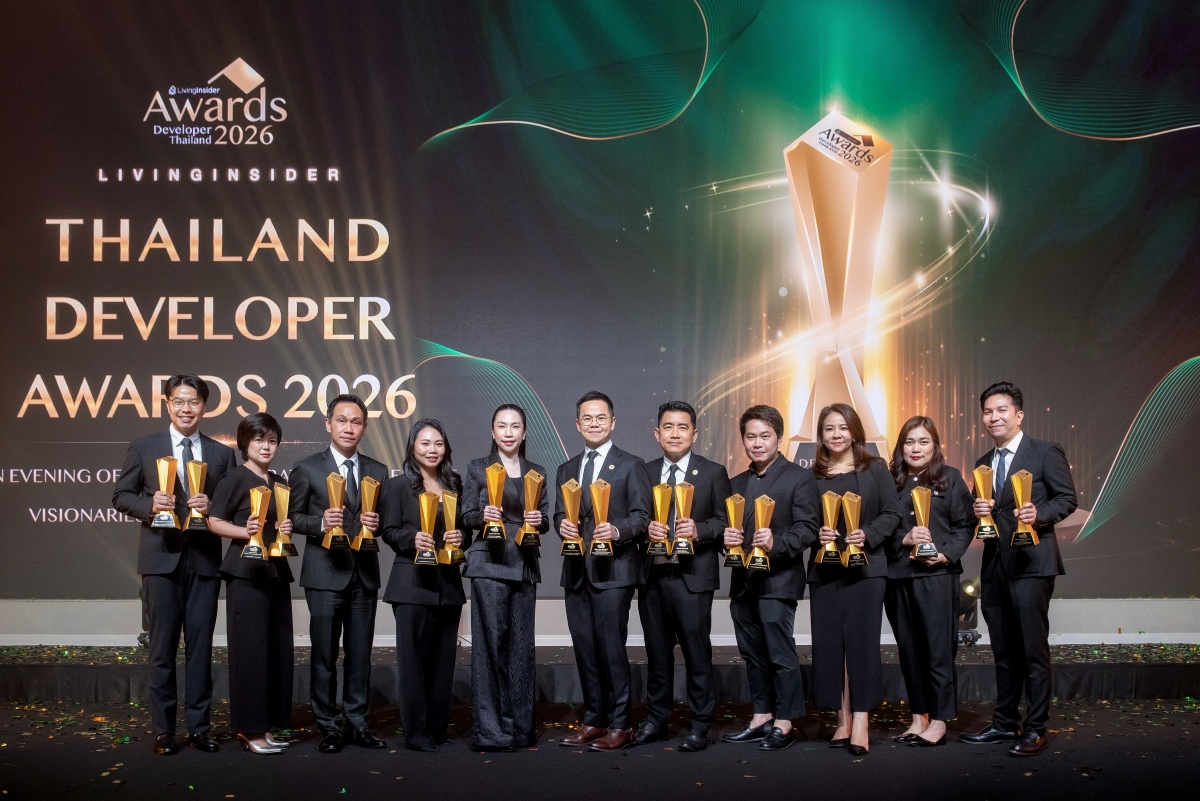 เอพี ไทยแลนด์ คว้ารางวัลจากเวที LivingInsider Thailand Developer Awards 2026