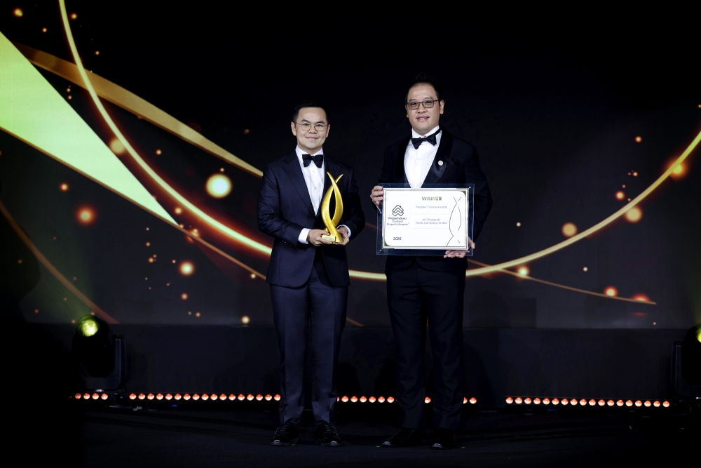 ทีมเอพี ไทยแลนด์ คว้า 14 รางวัลสูงสุด PropertyGuru Thailand Property Awards 2026