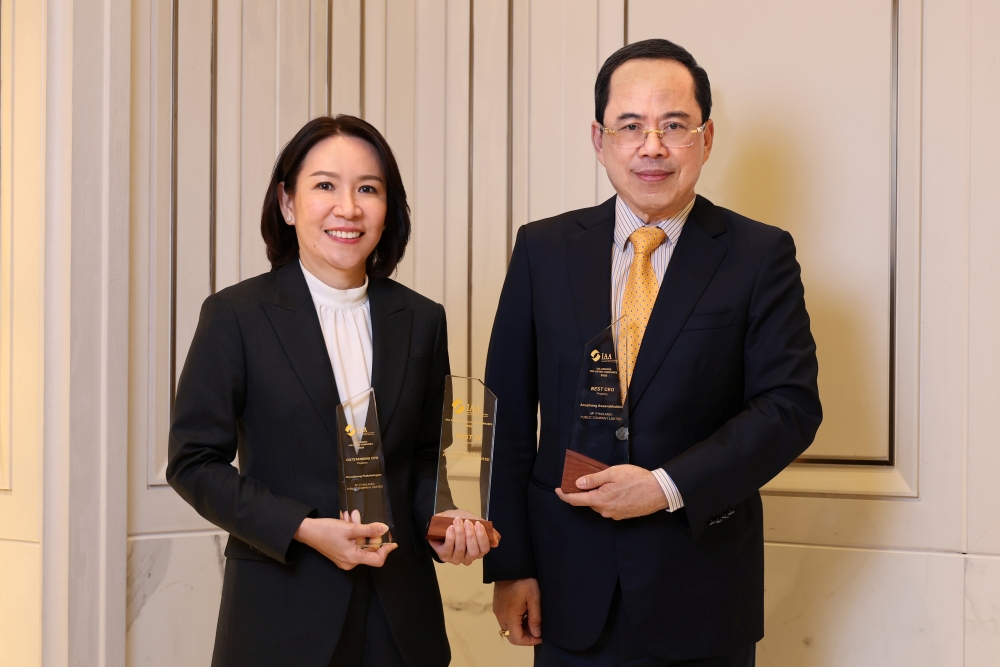 ผู้บริหาร เอพี ไทยแลนด์ ร่วมรับ 3 รางวัลเกียรติยศจากเวที IAA Awards for Listed Companies 2026