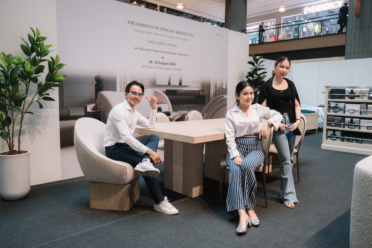 บรรยากาศงาน The Harmony of Living by Arkitektura