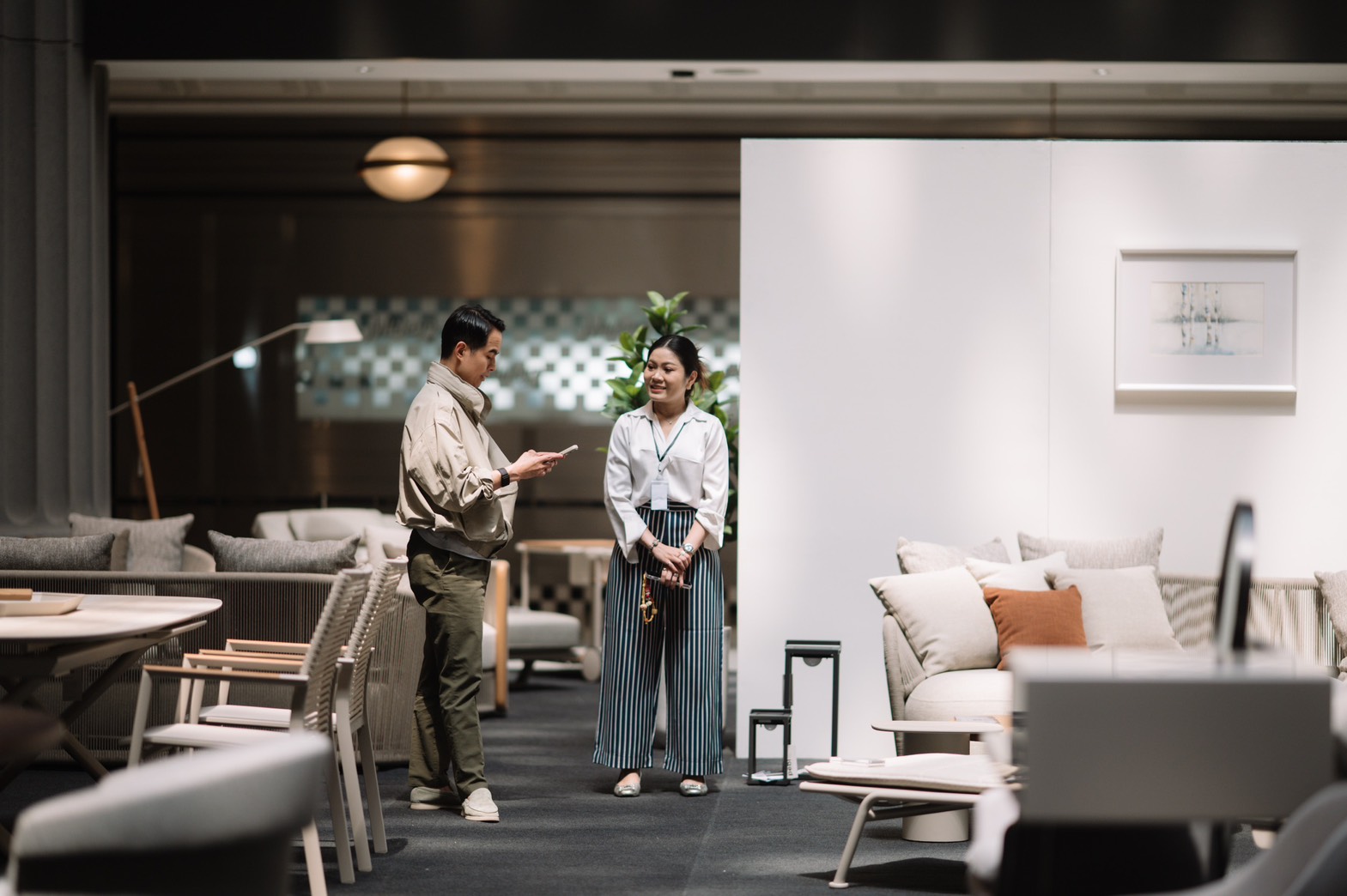 การตกแต่งพื้นที่อยู่อาศัยในงาน The Harmony of Living by Arkitektura