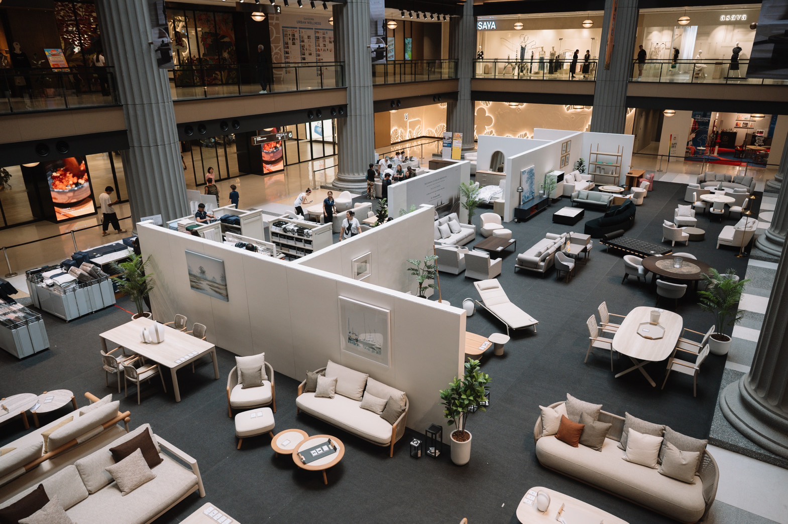คอลเลกชันเฟอร์นิเจอร์ในงาน The Harmony of Living by Arkitektura