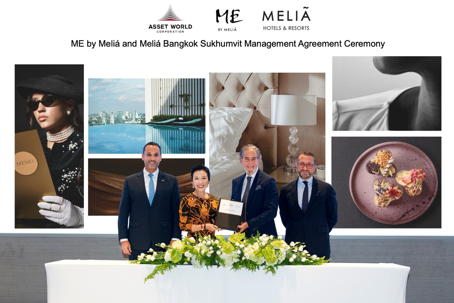 ภาพหลักข่าวประชาสัมพันธ์ AWC และ Meliá Hotels International ขยายความร่วมมือเชิงกลยุทธ์