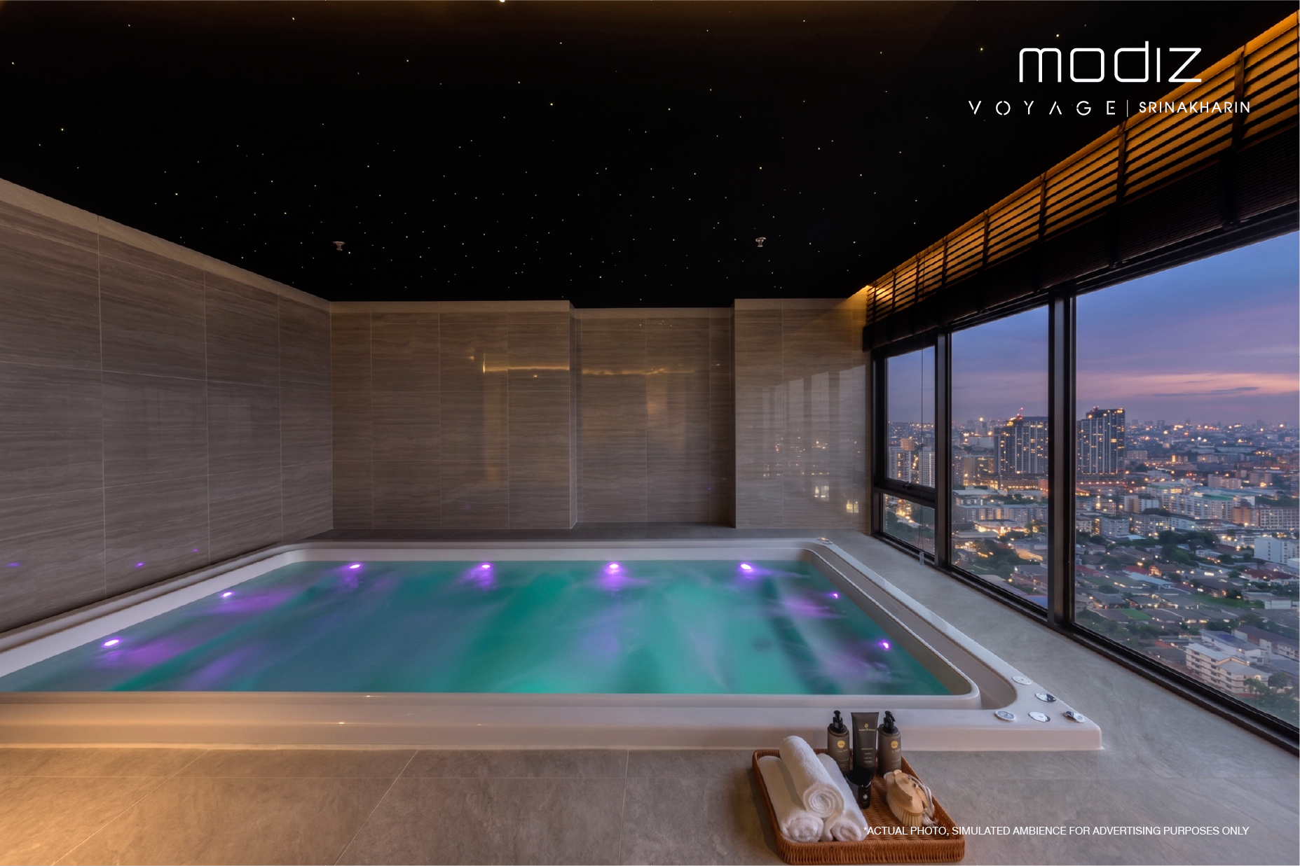 Private Chromo Therapy (Onsen) ของโครงการ Modiz Voyage ศรีนครินทร์