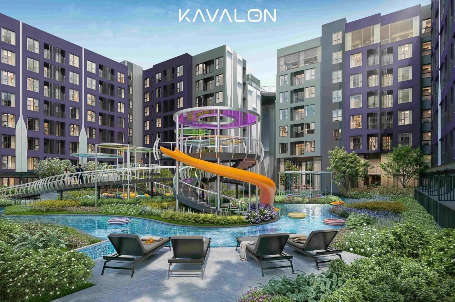KAVALON อาณาจักรแคมปัสคอนโดใหม่ ชิดรั้ว ม.กรุงเทพ