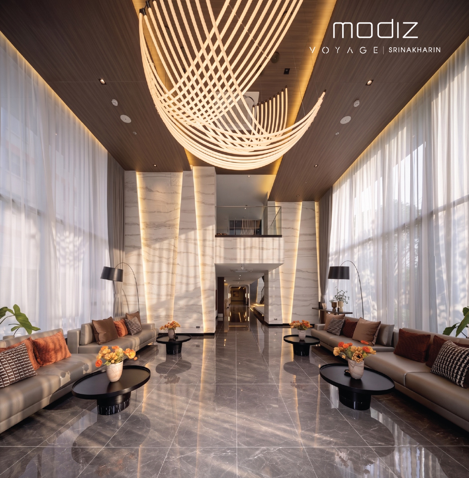 พื้นที่ภายในโครงการ Modiz Voyage Srinakarin