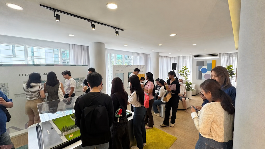 บรรยากาศเปิดชมโครงการ วินน์ บางมด-ประชาอุทิศ