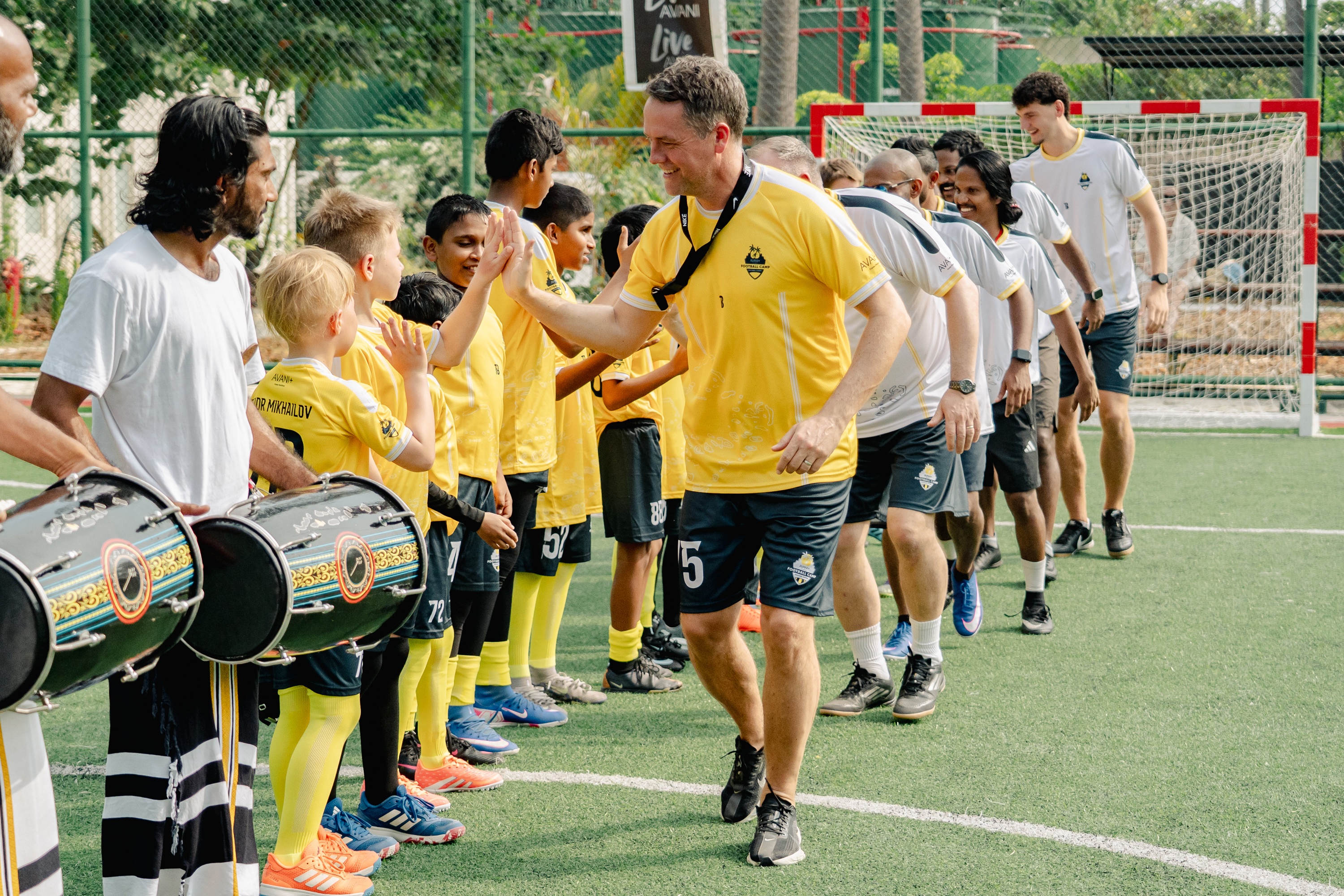 บรรยากาศแคมป์ฟุตบอล Michael Owen 2026 วันที่หนึ่ง