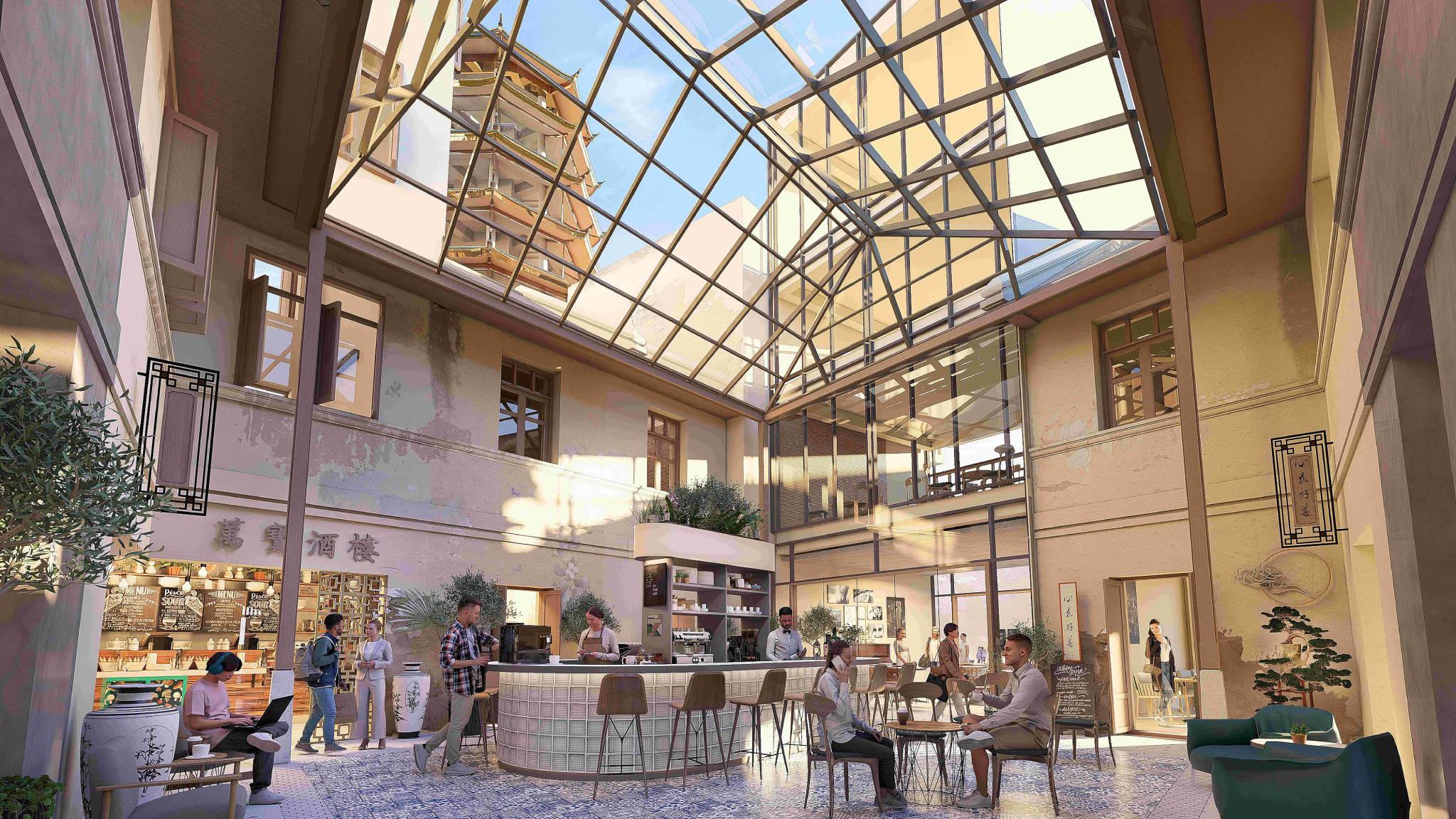 Retail Court อาคารอนุรักษ์แห่งที่สอง