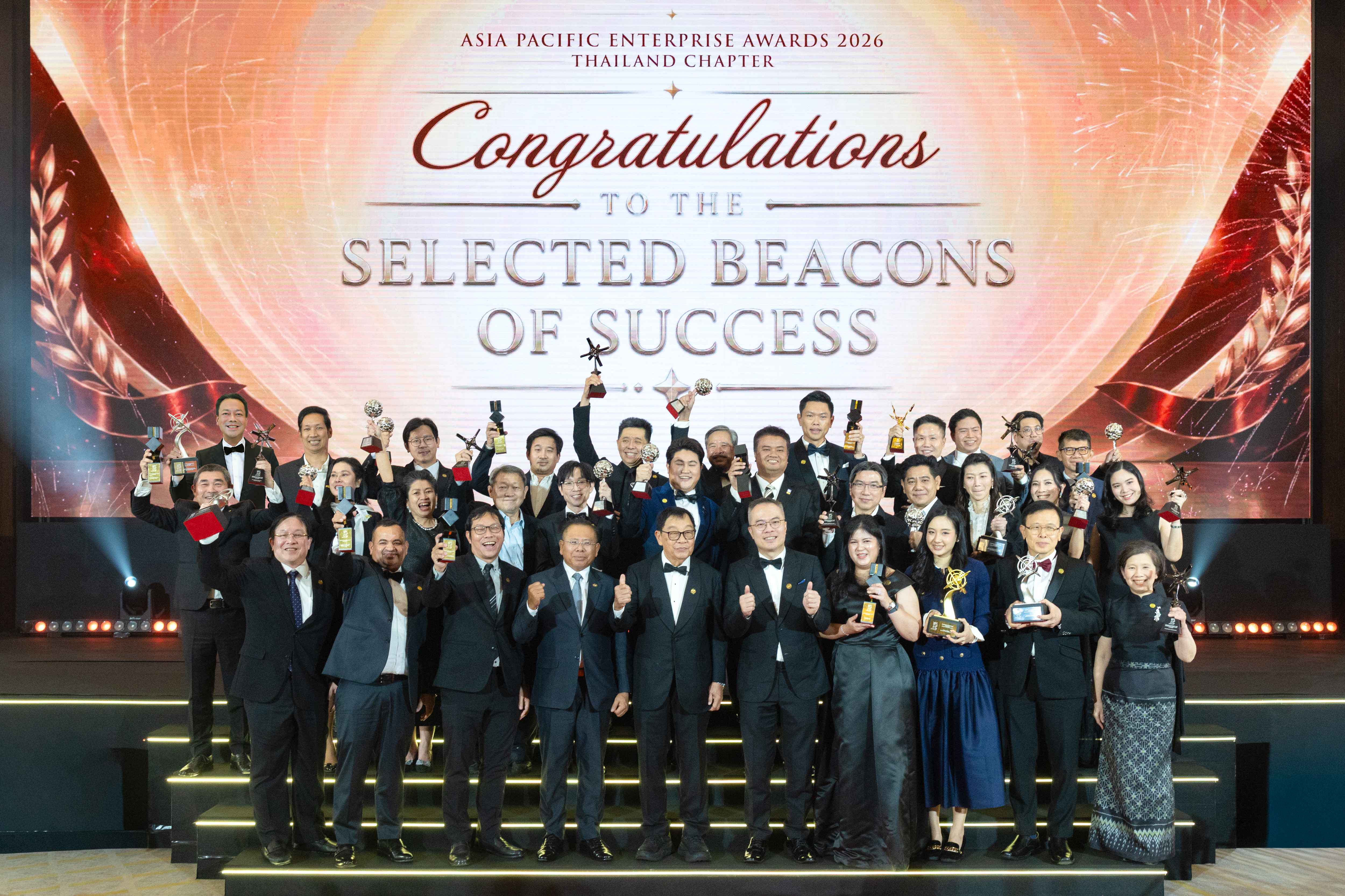 ภาพถ่ายร่วมของคณะผู้บริหาร BAM บนเวที APEA 2026