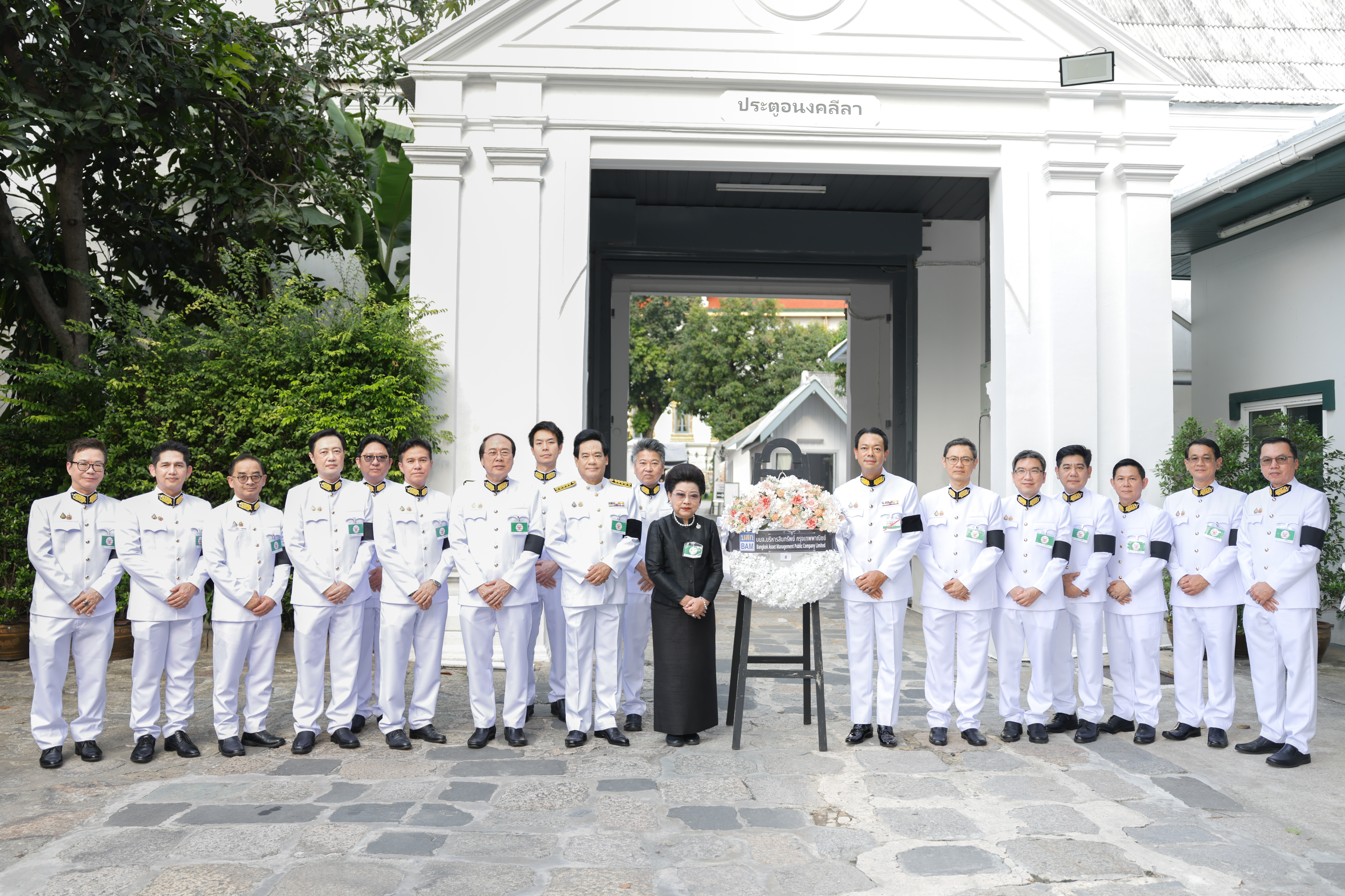 บรรยากาศการบำเพ็ญกุศลและพระพิธีธรรมสวดพระอภิธรรมพระศพ ณ พระที่นั่งพิมานรัตยา