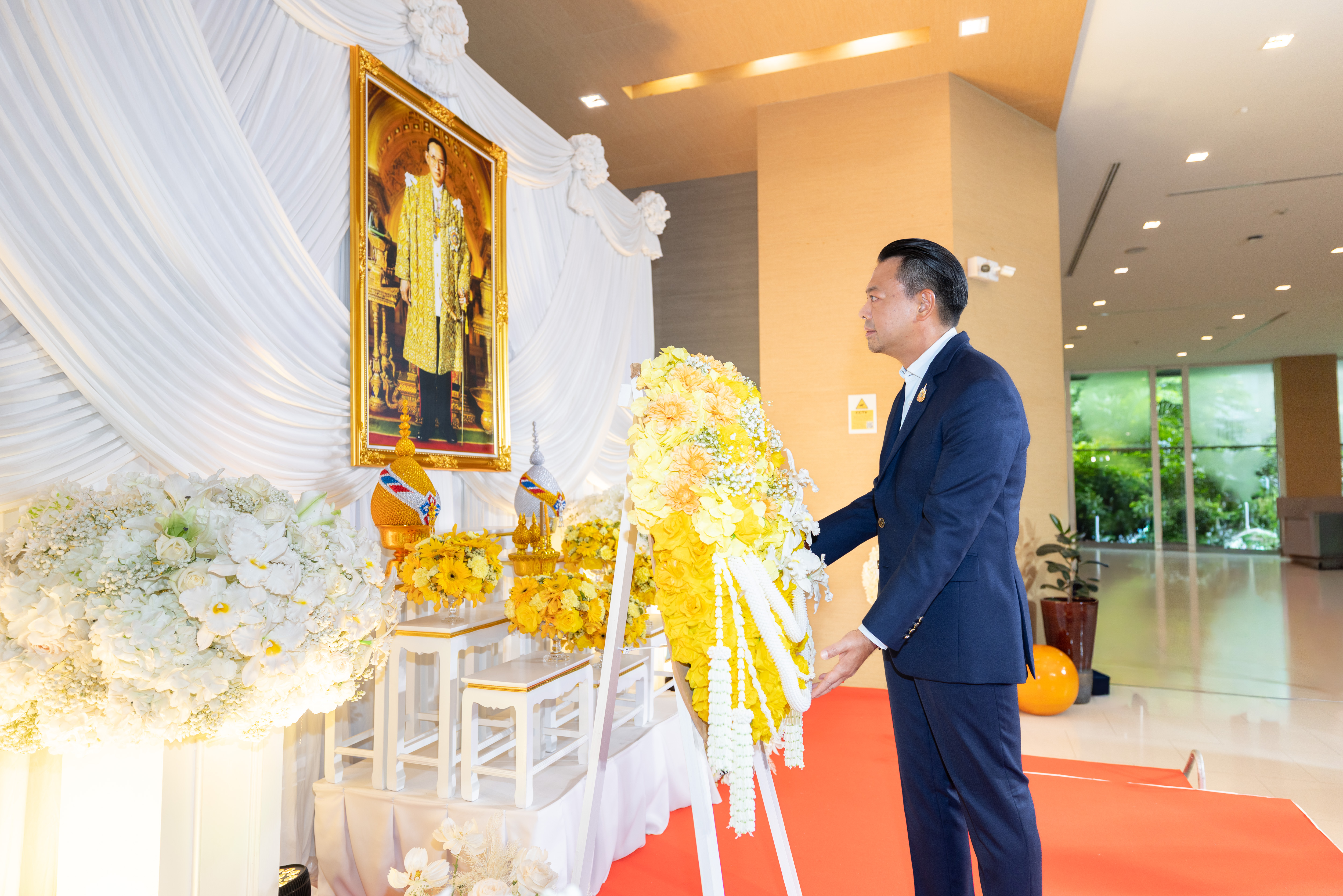 บรรยากาศพิธีน้อมรำลึก “วันนวมินทรมหาราช” 13 ตุลาคม 2569 ของ BAM