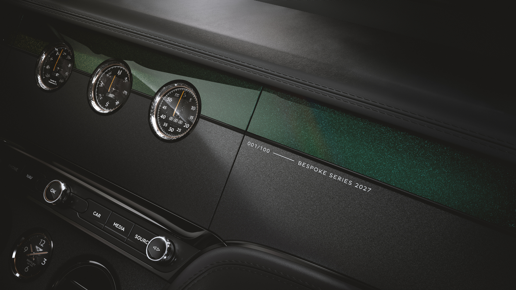 เบนท์ลีย์ Continental GT S Bespoke Series by Mulliner มุมด้านหน้า