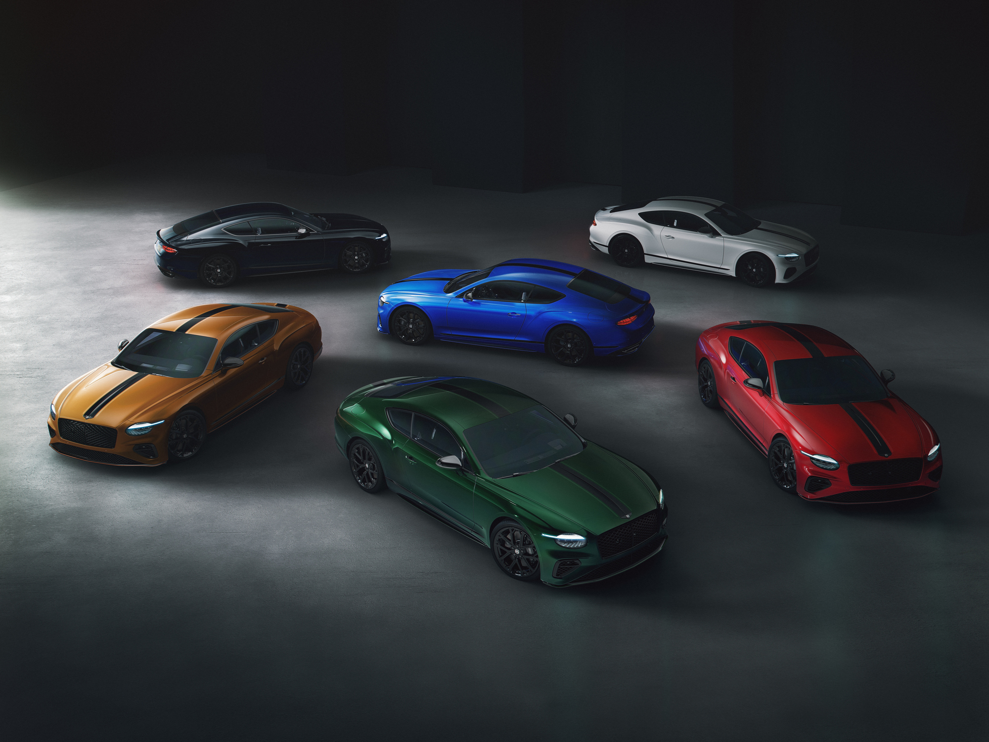 เบนท์ลีย์ Continental GT S Bespoke Series by Mulliner ล้ออัลลอยด์สีดำขนาด 22 นิ้ว