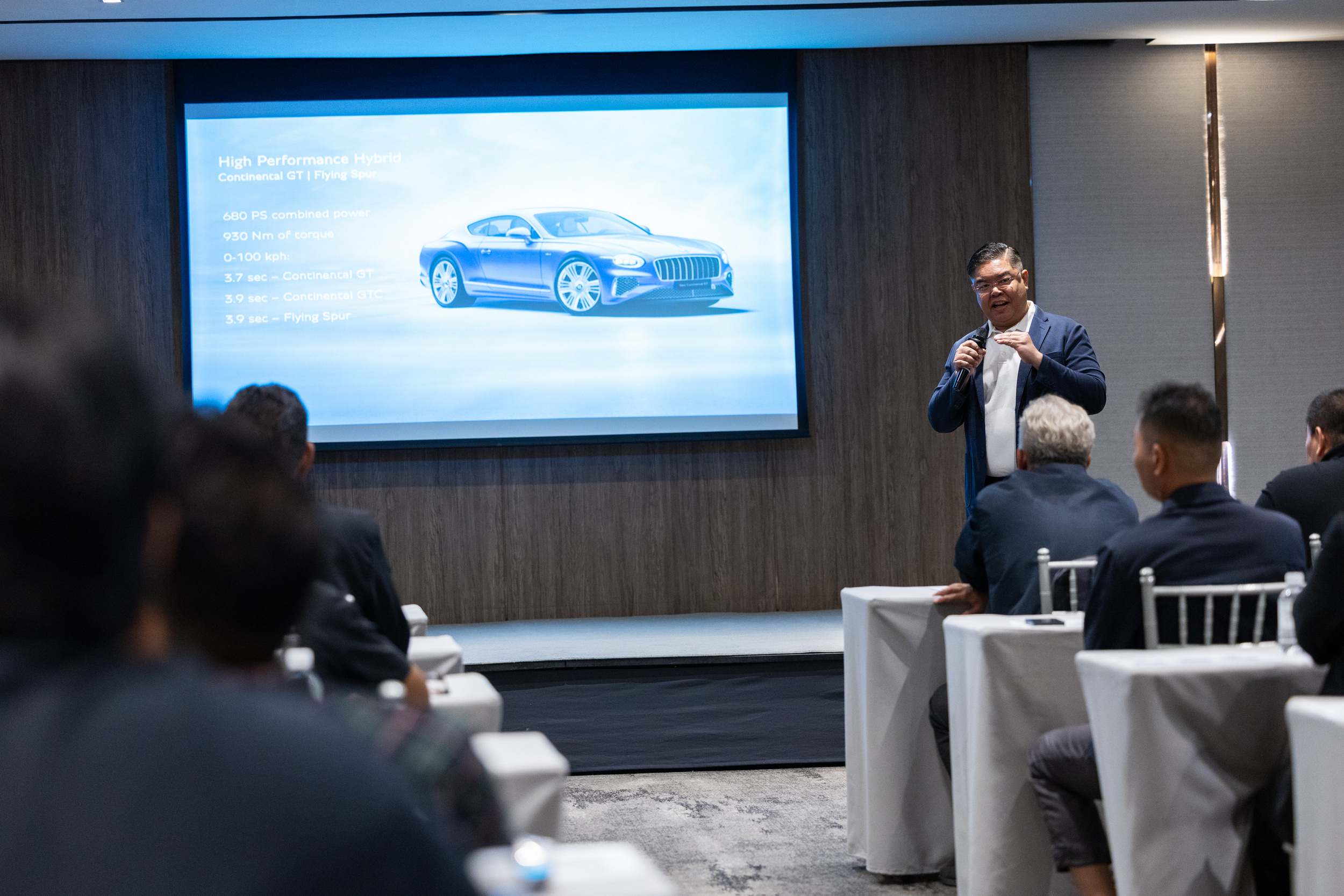 ภาพกิจกรรมอบรม Bentley Bangkok Extraordinary Chauffeur Training 2026