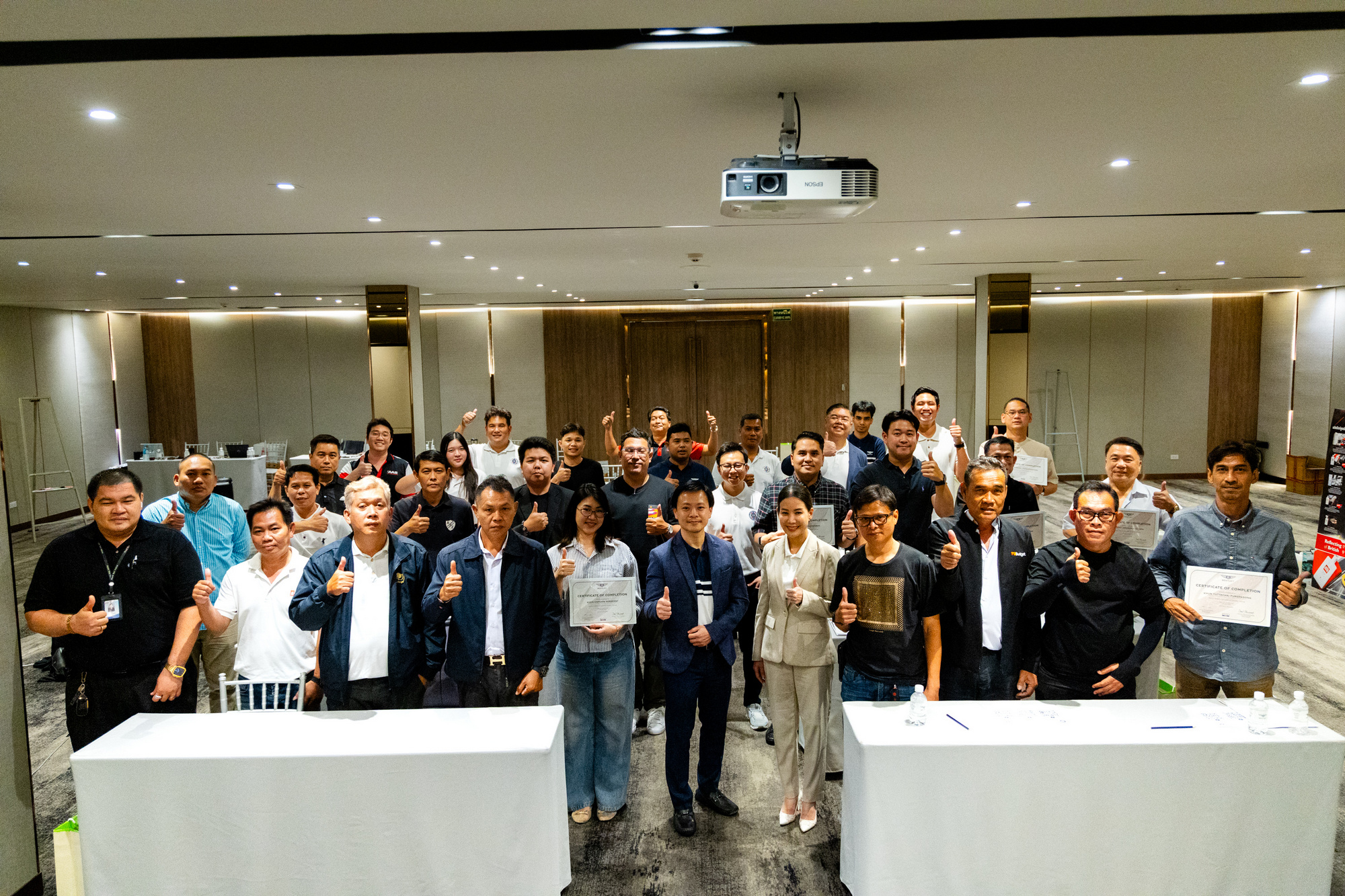 ภาพกิจกรรมอบรม Bentley Bangkok Extraordinary Chauffeur Training 2026