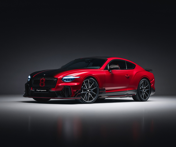 เบนท์ลีย์ Supersports สีแดง