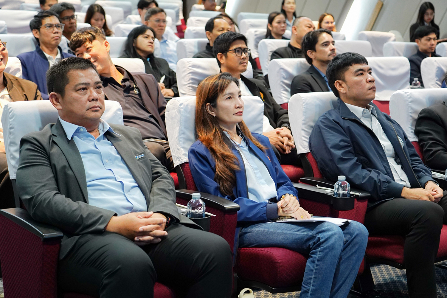 บรรยากาศการเยี่ยมชมโรงไฟฟ้าบีแอลซีพี
