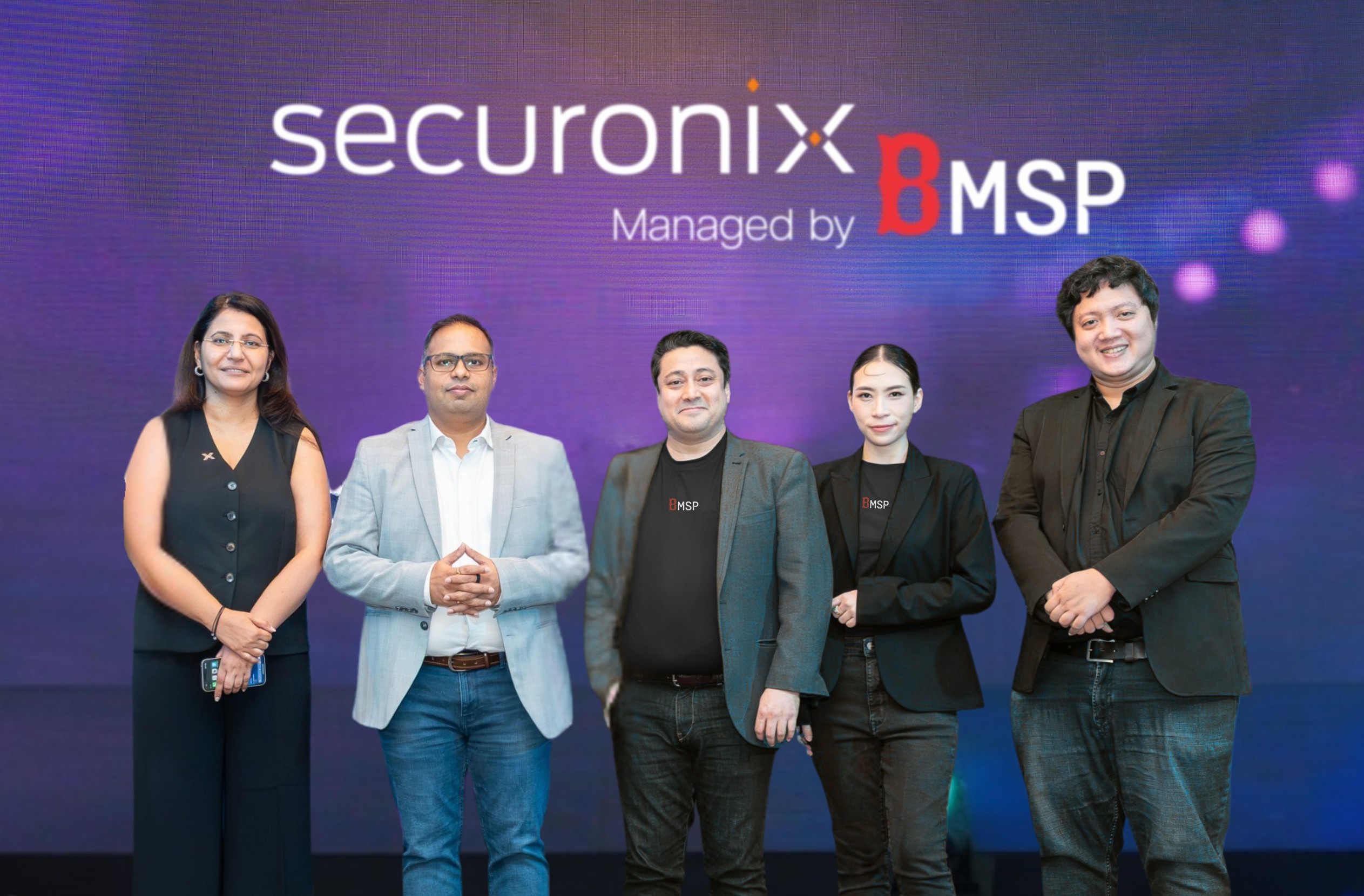 ทีมผู้บริหาร Securonix และ BMSP