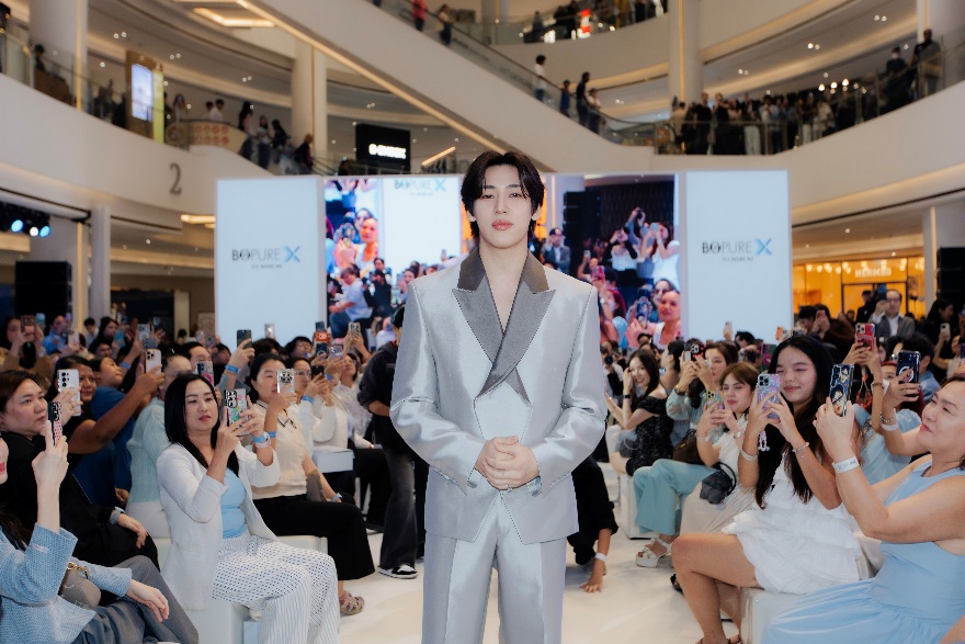 บรรยากาศงานแถลงข่าวแคมเปญ Xpression Beauty – See More Me ของโบ เพียว เอ็กซ์
