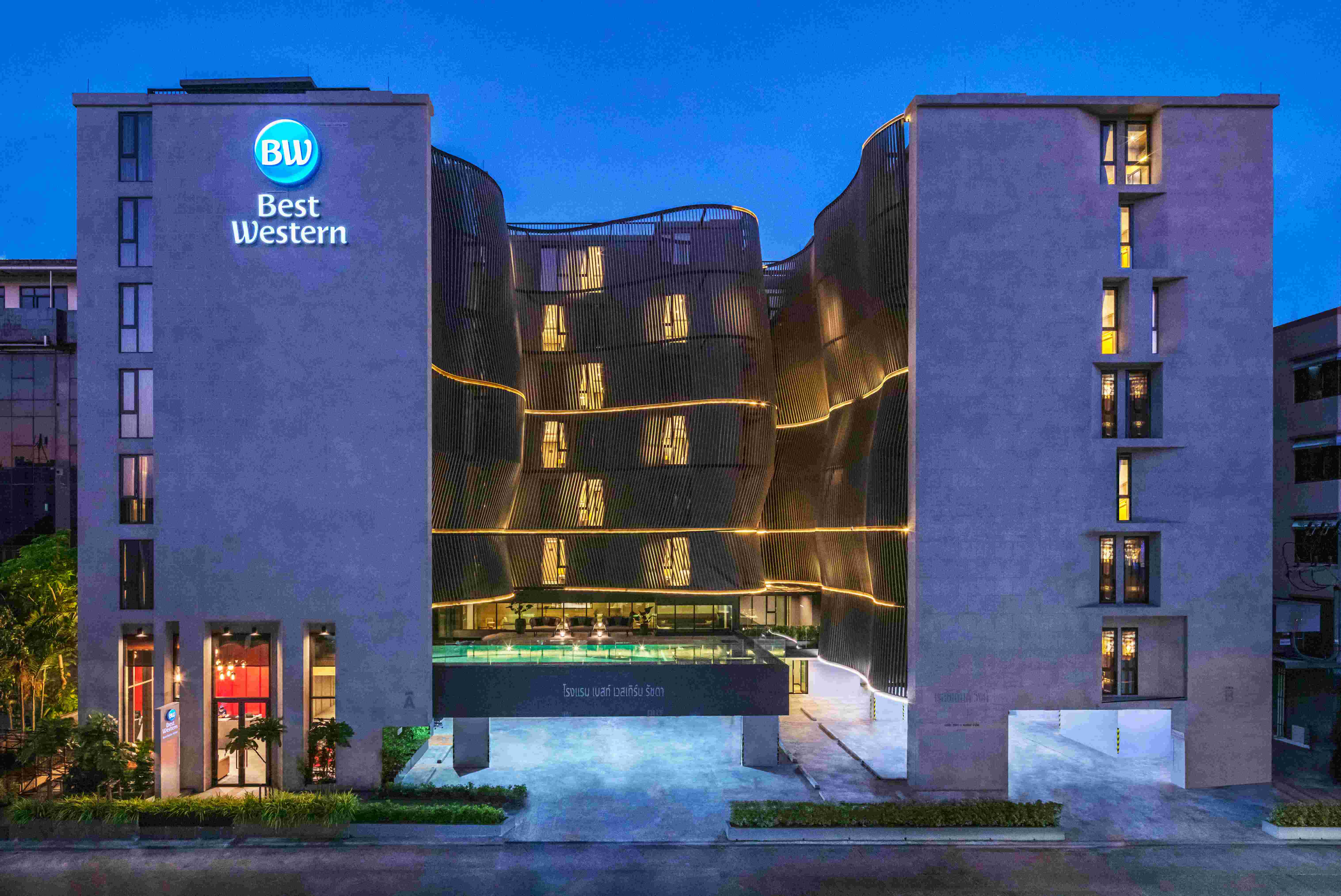 Best Western Ratchada หนึ่งในโรงแรมภายใต้กลุ่ม WorldHotels