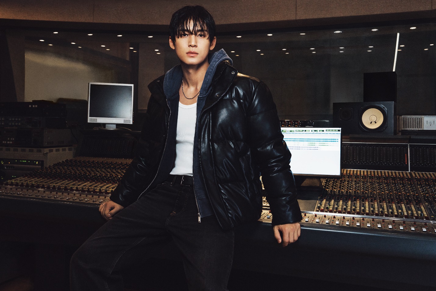 MINGYU ในแคมเปญ Calvin Klein Fall 2026 Outerwear