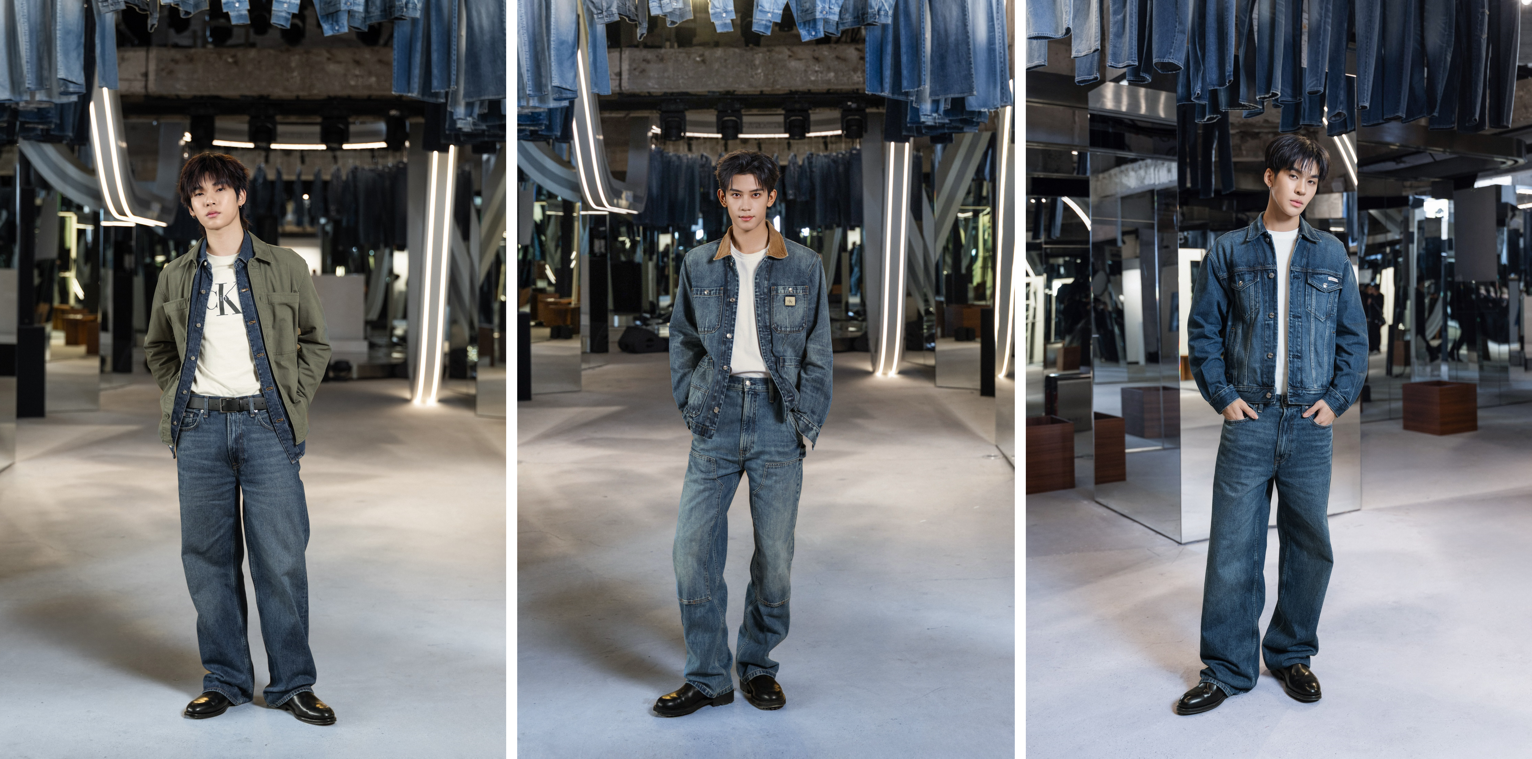 ภาพหลักป๊อปอัป House of Denim ของ Calvin Klein