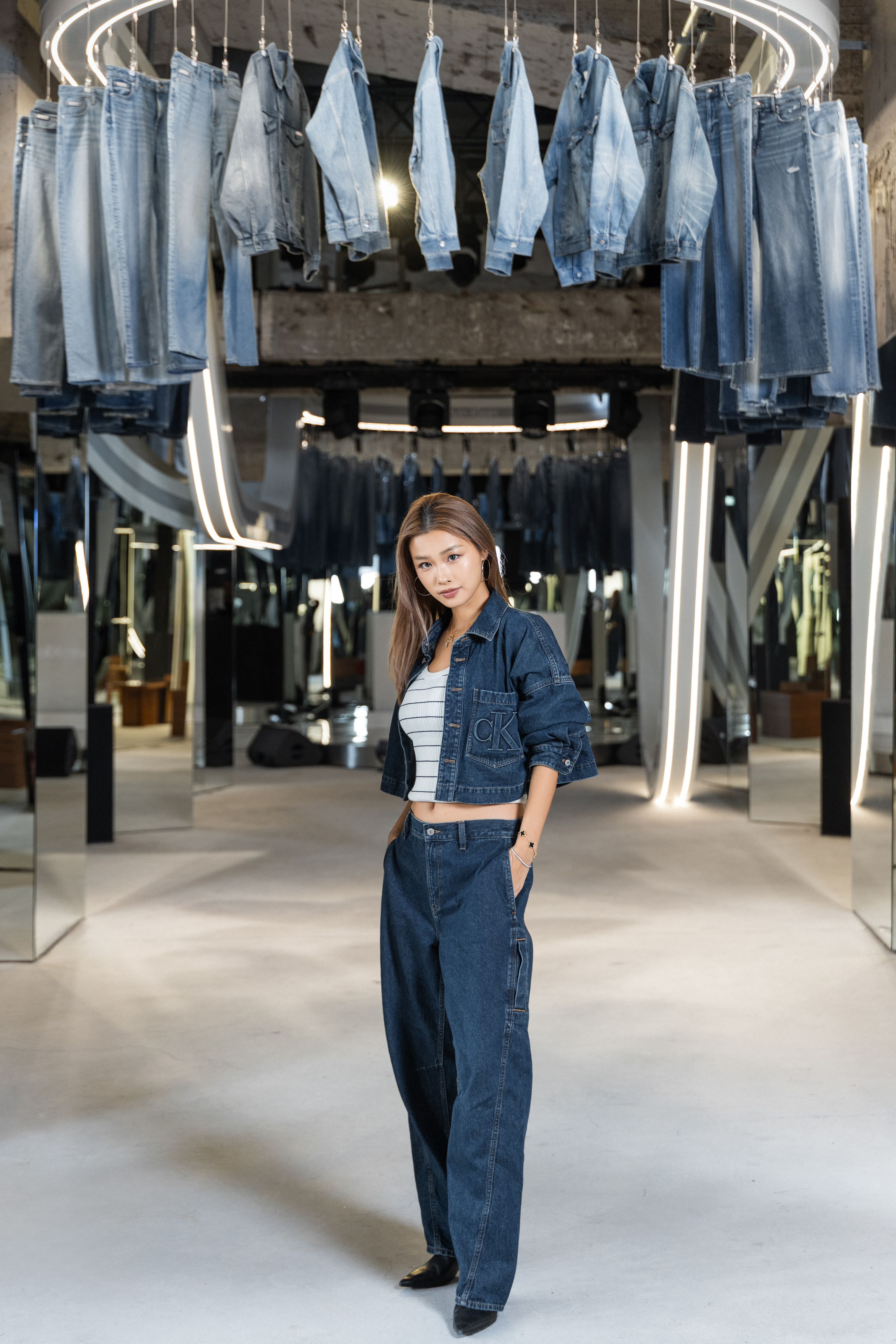 Angelene ในงานเปิดตัว House of Denim
