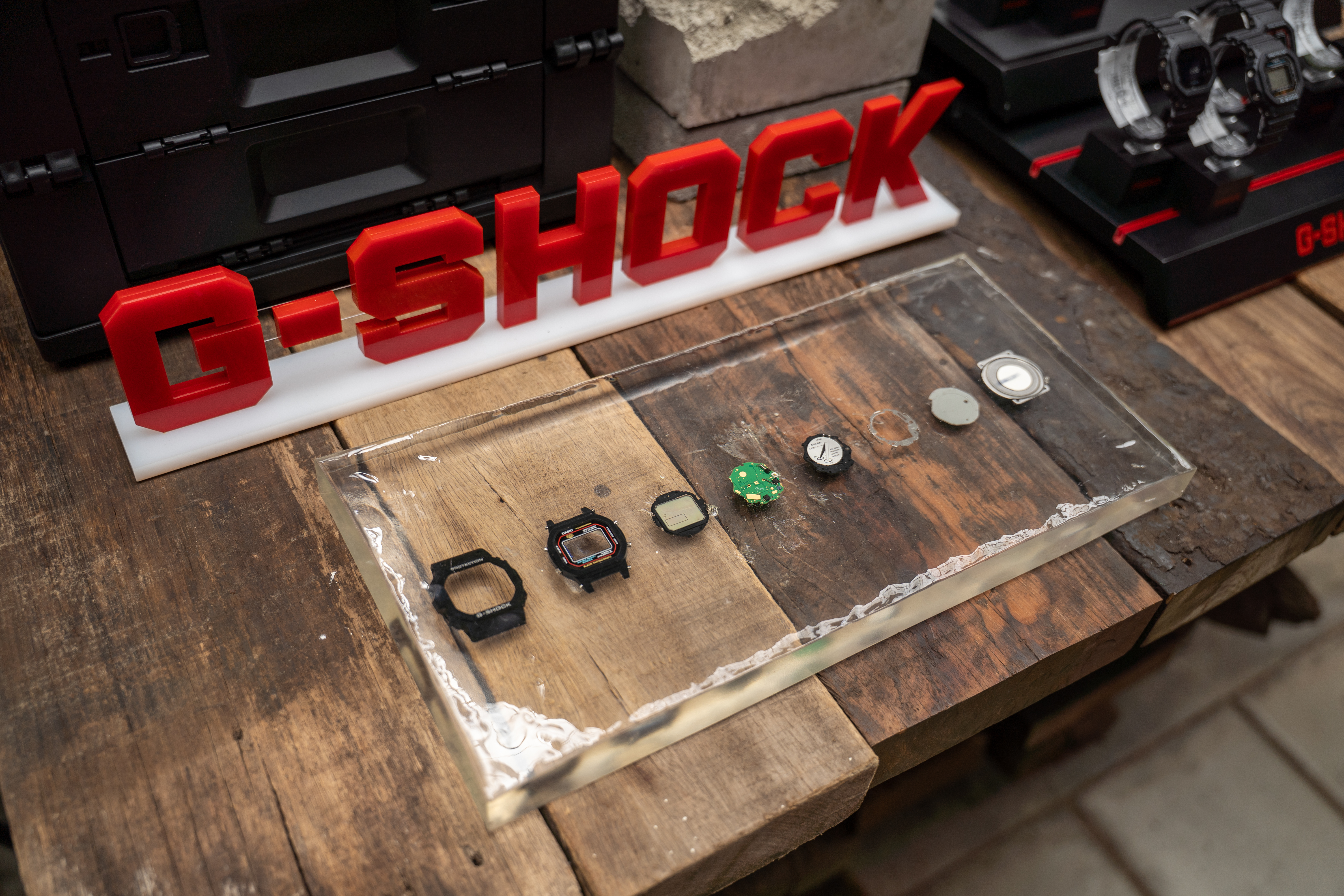 ภาพนิทรรศการนาฬิกา CASIO และ G-SHOCK