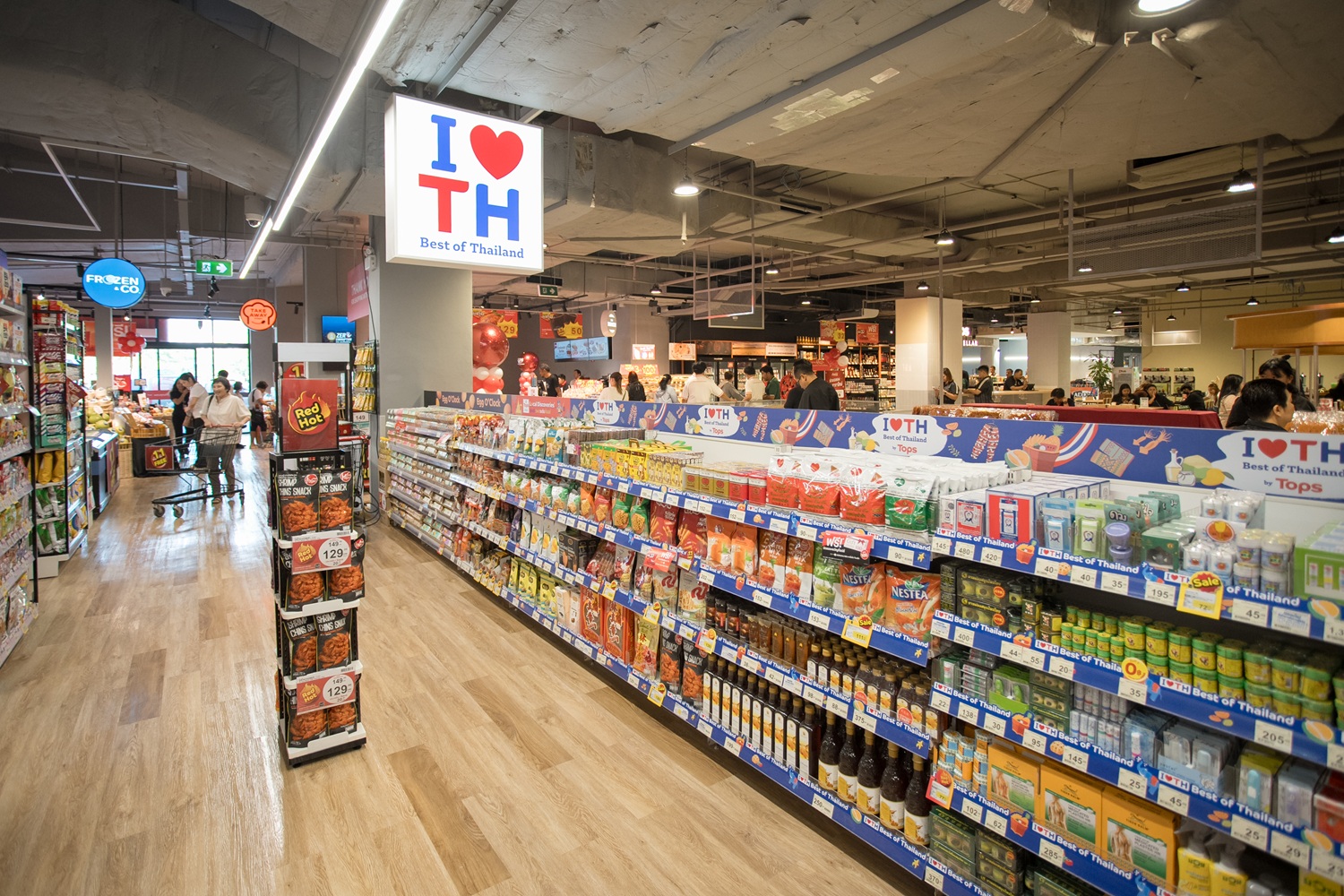 ภาพภายในร้านท็อปส์ โรบินสันหาดใหญ่ ซิตี้