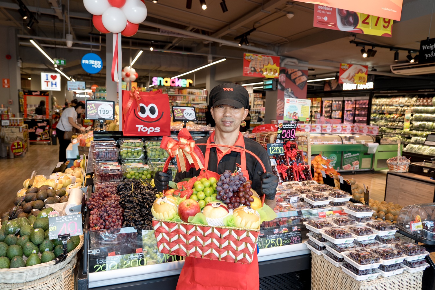 ภาพภายในร้านท็อปส์ โรบินสันหาดใหญ่ ซิตี้
