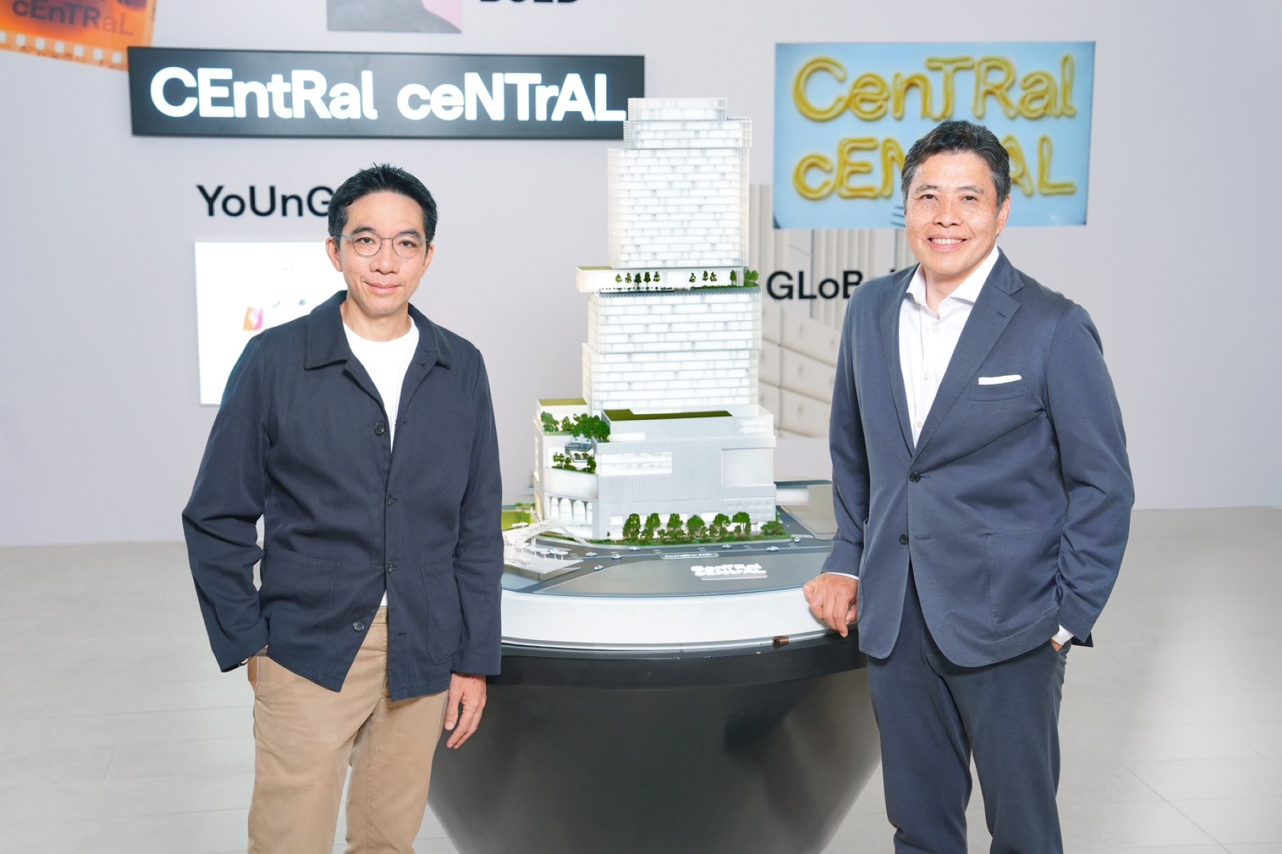 ภาพเรนเดอร์มุมสูงโครงการ CenTRal cENtrAL