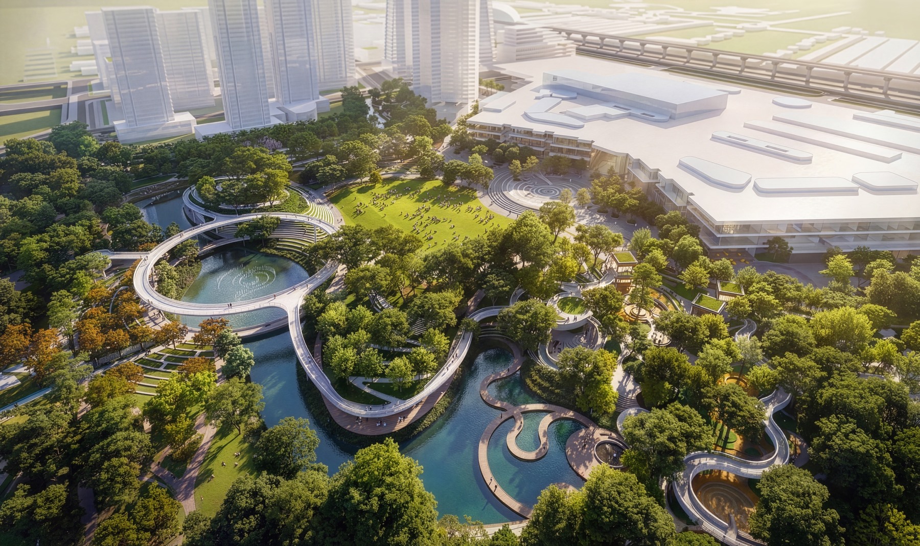 ภาพจำลอง Mega-Scale Project เมืองแห่งอนาคตย่านรังสิต