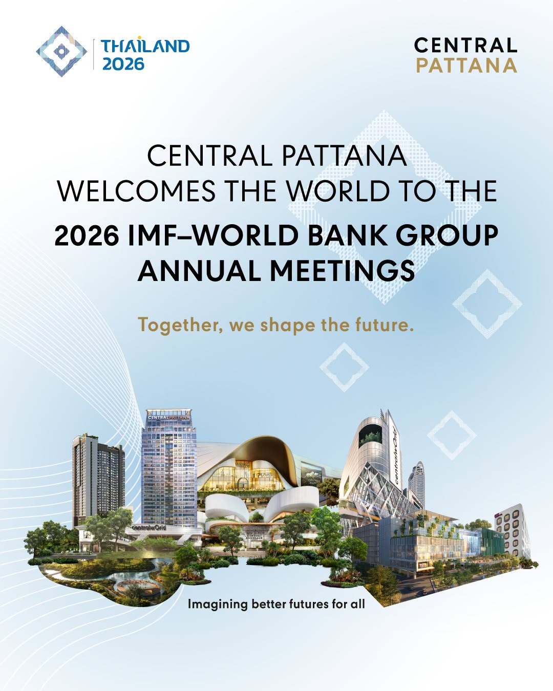 ภาพประชาสัมพันธ์การเป็นเจ้าภาพ IMF–World Bank Group Annual Meetings 2026