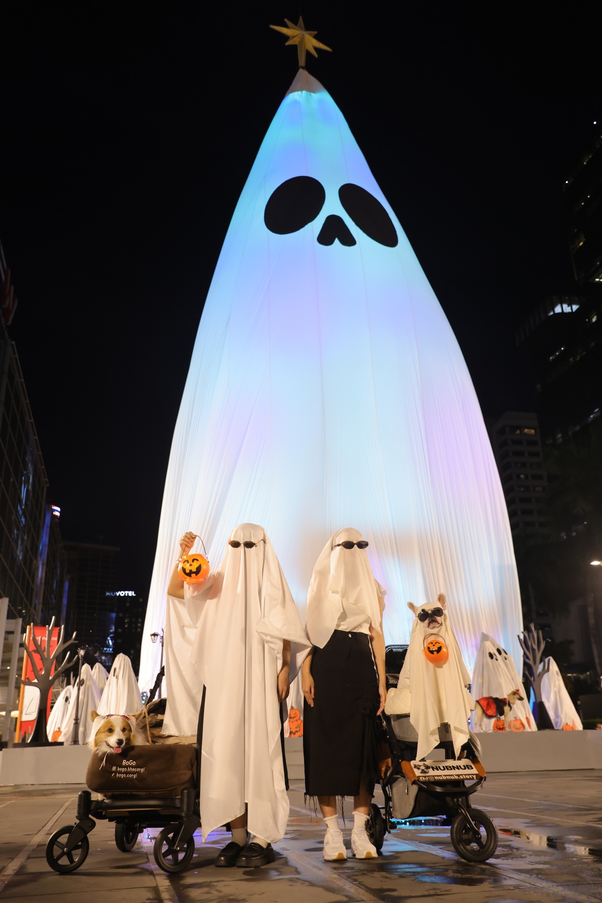 ผองเพื่อน Spooky Boo สุดคิวท์ในธีมฮาโลวีน