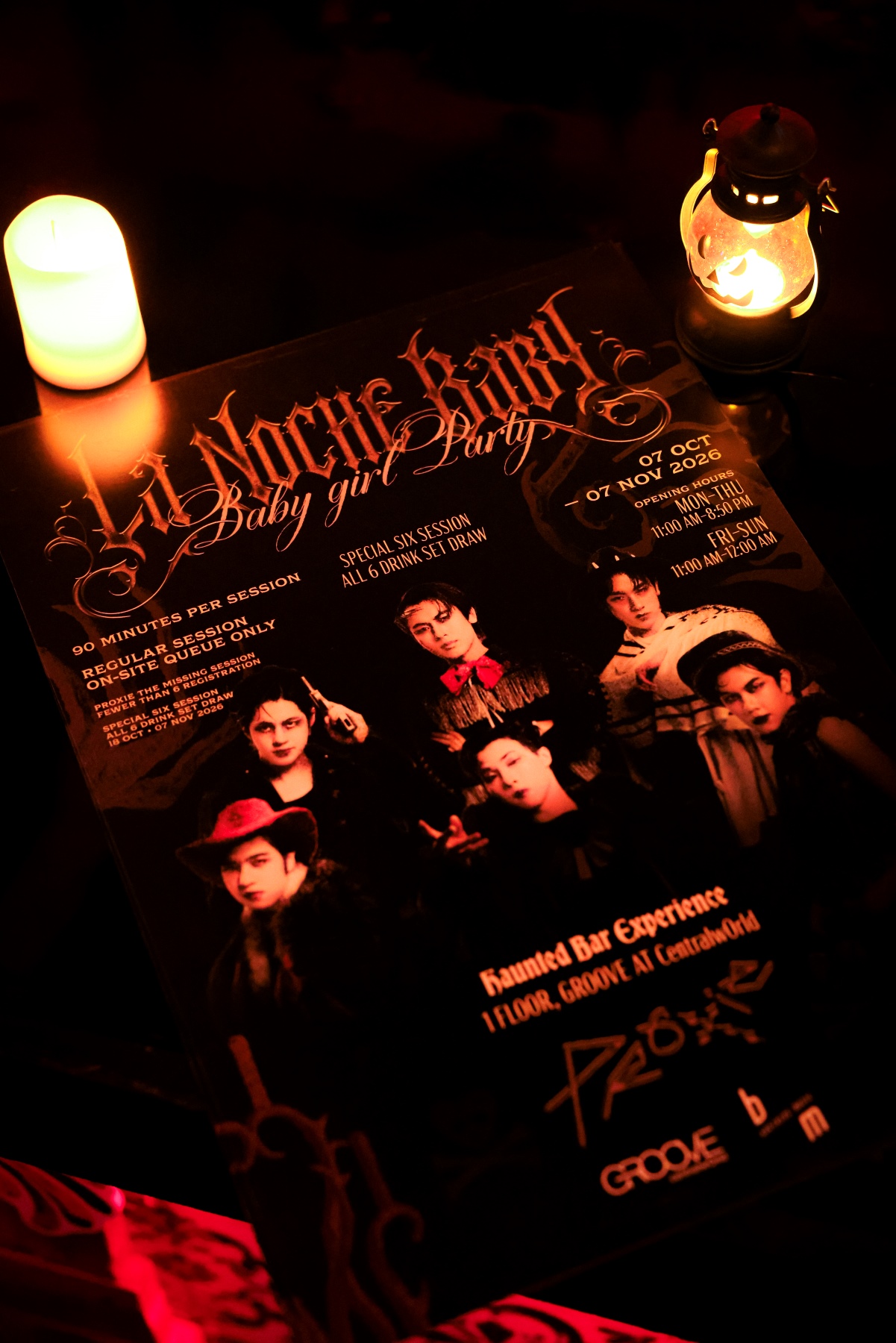 PROXIE ‘LA NOCHE BABY’ Haunted Pop-Up Bar Experience