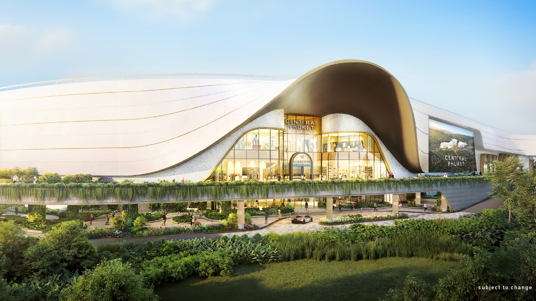 ภาพบรรยากาศเซ็นทรัล ภูเก็ต ส่วนต่อขยายโซน Luxury