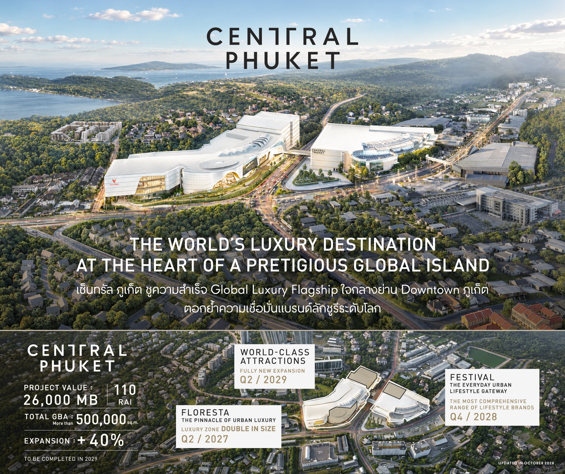 ภาพประชาสัมพันธ์เซ็นทรัล ภูเก็ต Luxury Expansion