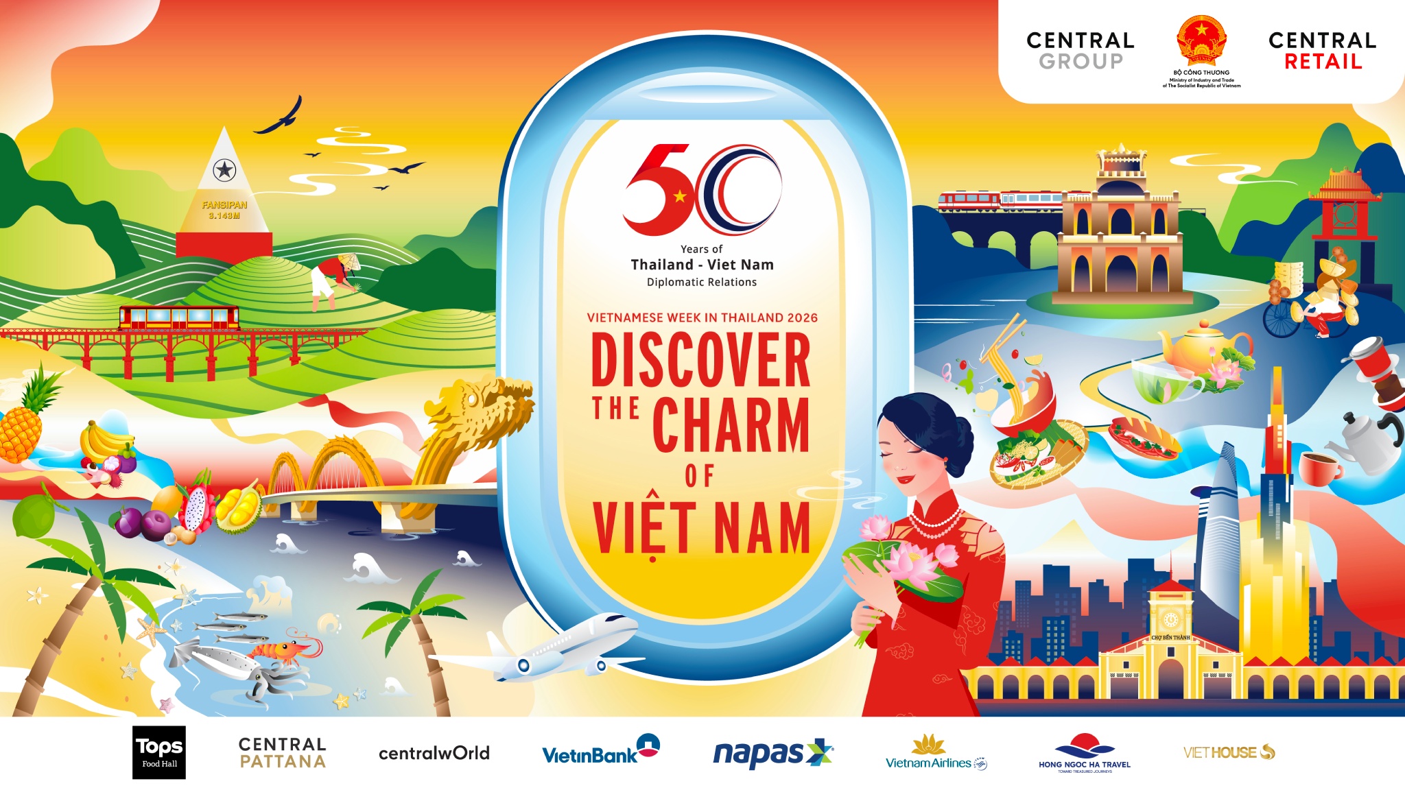 ภาพประชาสัมพันธ์งาน Vietnamese Week in Thailand 2026